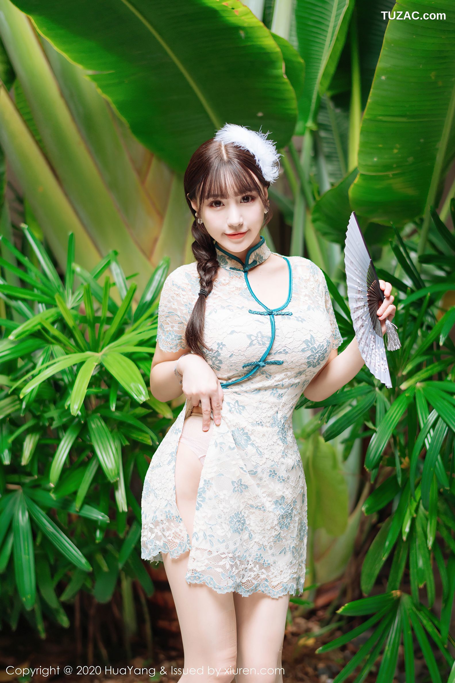 HuaYang花漾-256-朱可儿Flower-典雅的旗袍韵致