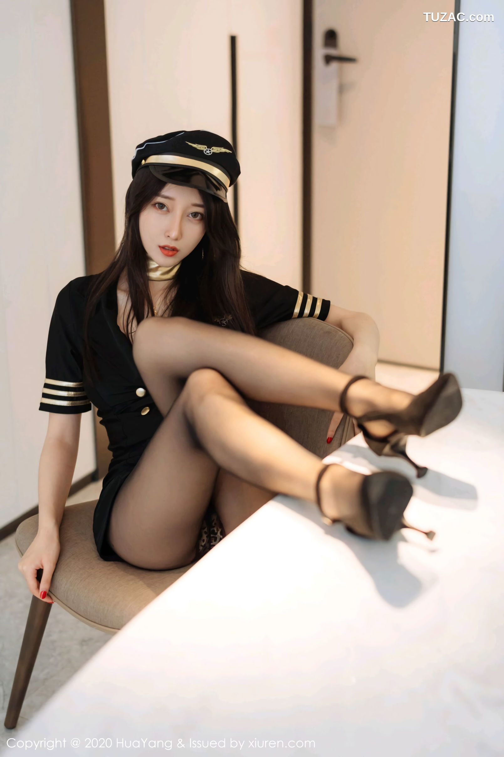 HuaYang花漾-269-玥儿玥er-性感帅气的机长制服