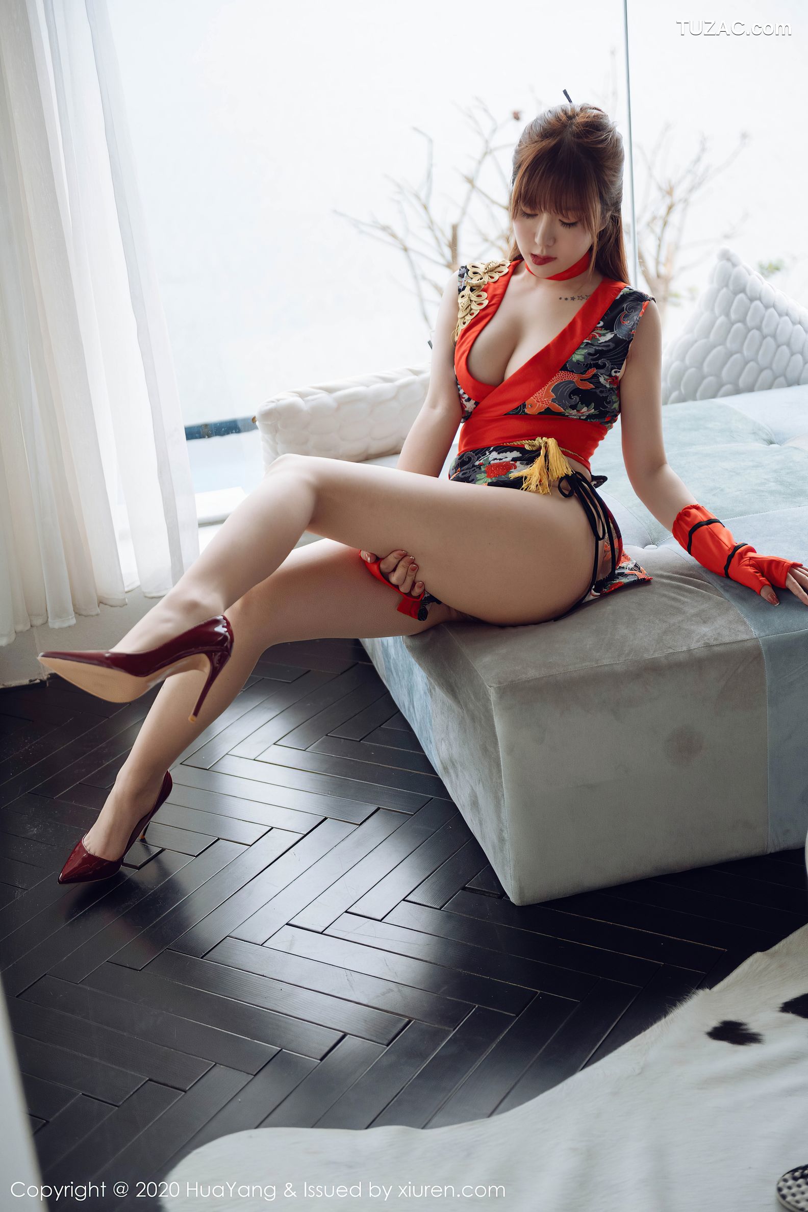 HuaYang花漾-282-王雨纯-和服与极致丝袜