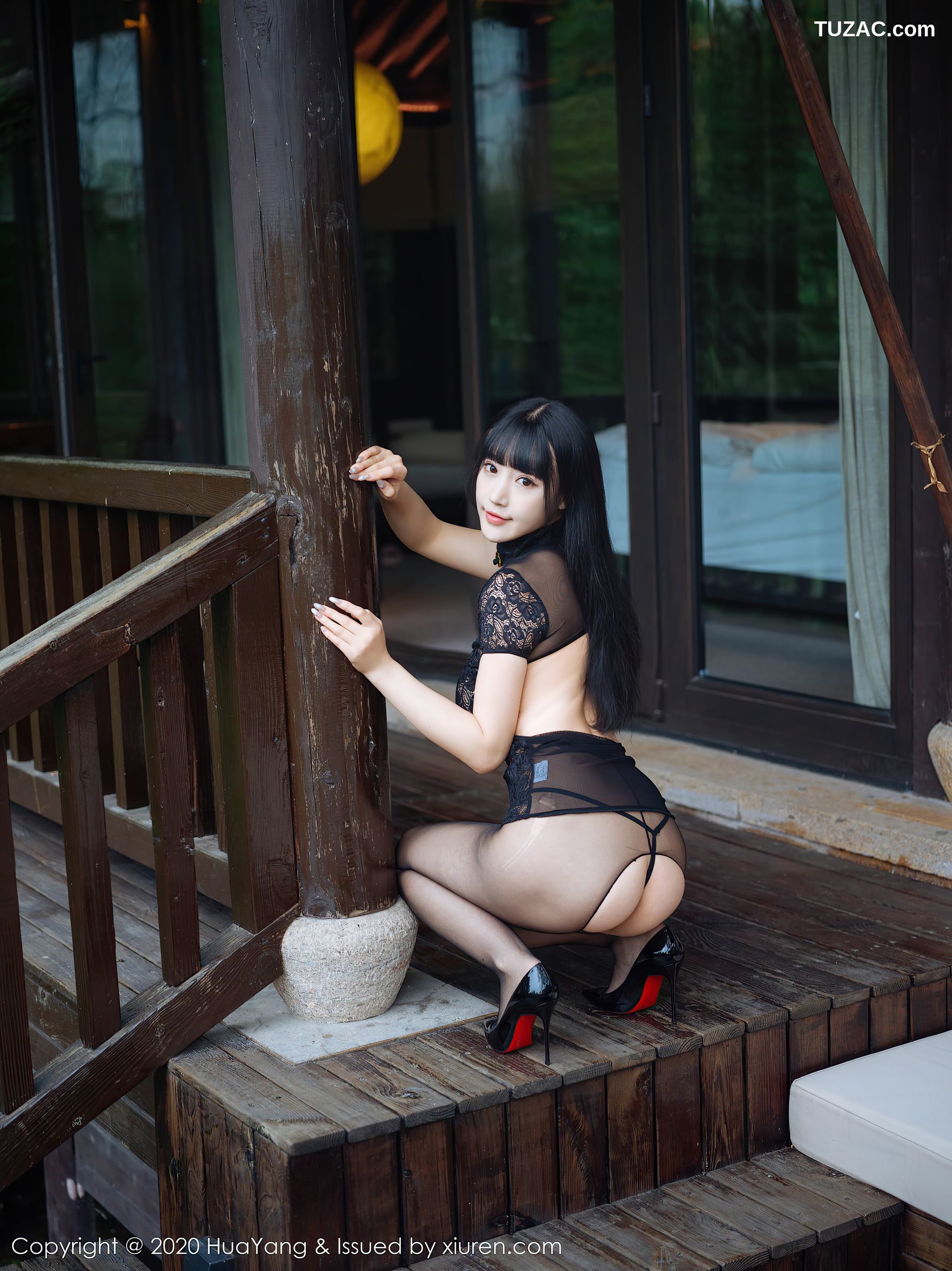 HuaYang花漾-324-朱可儿Flower-精致性感的镂空内