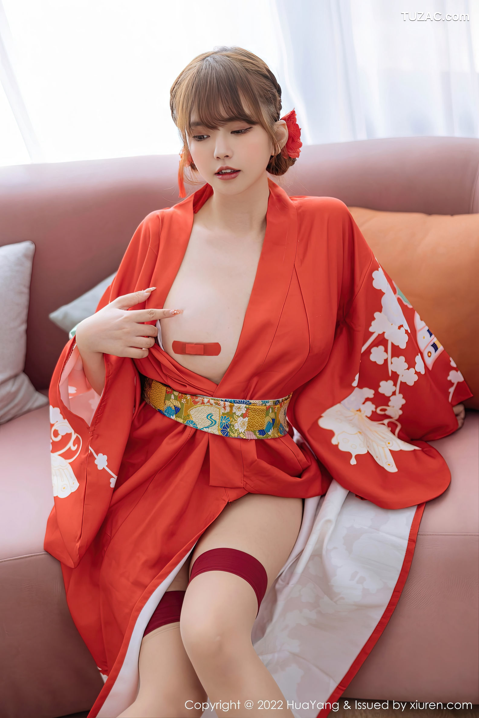 HuaYang花漾-518-张思允-大红汉服真空