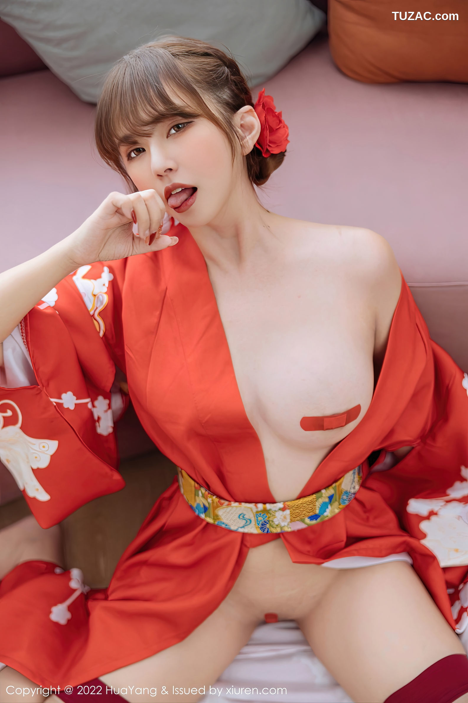 HuaYang花漾-518-张思允-大红汉服真空