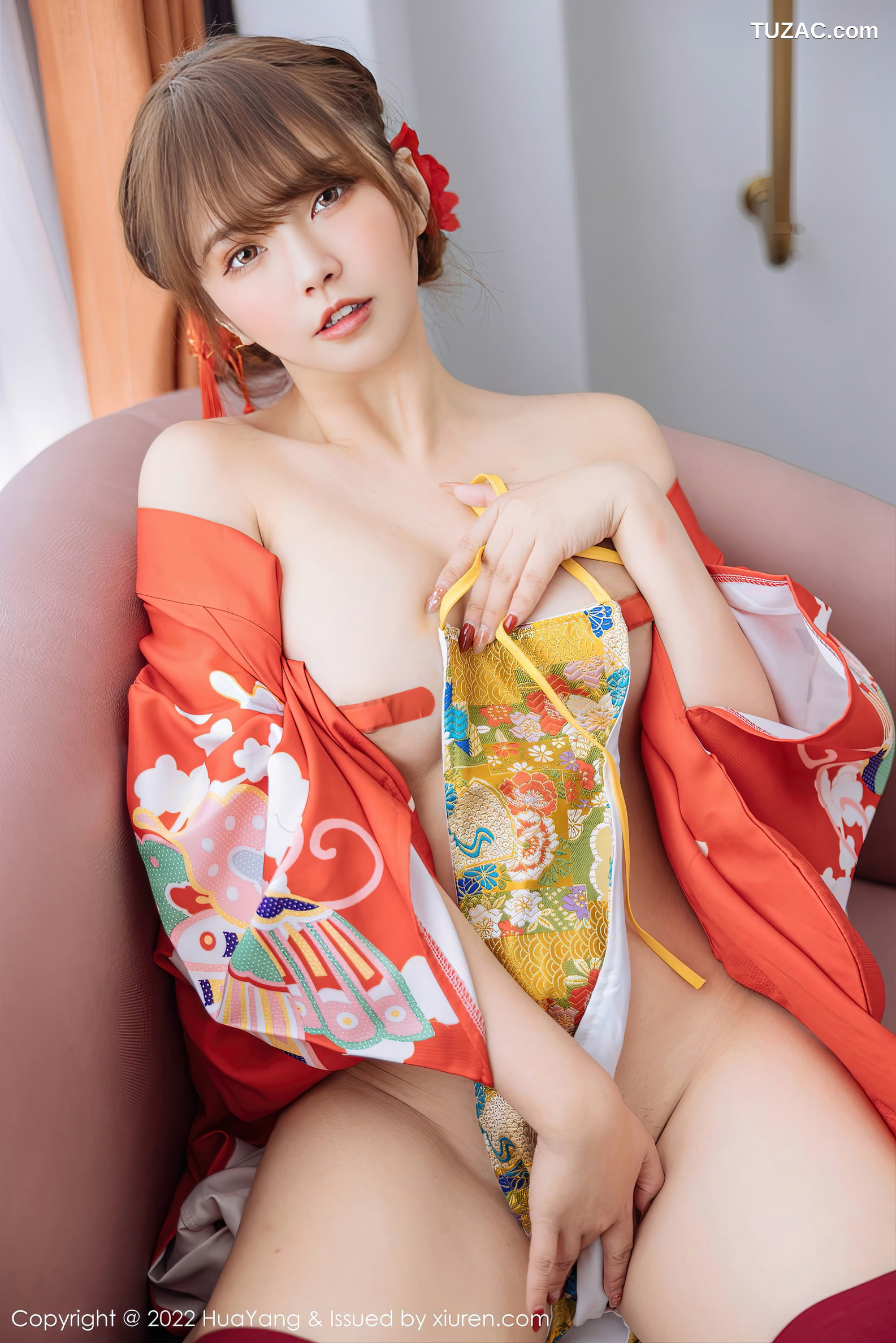 HuaYang花漾-518-张思允-大红汉服真空