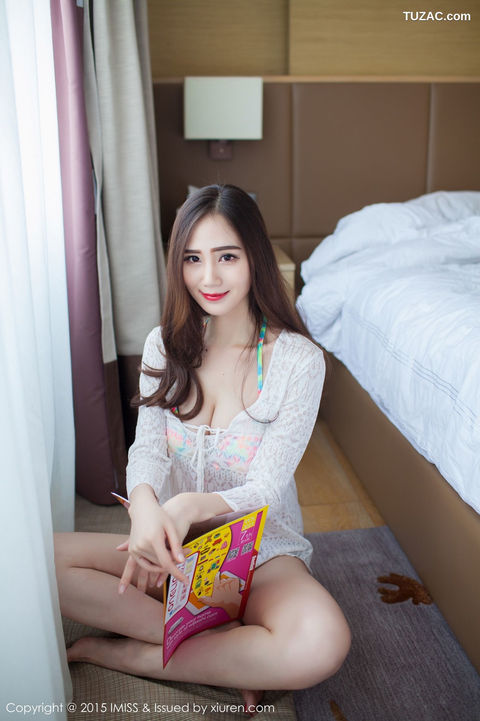 IMiss爱蜜社-021-SISY思-普吉岛旅拍性感内衣傲人豪乳