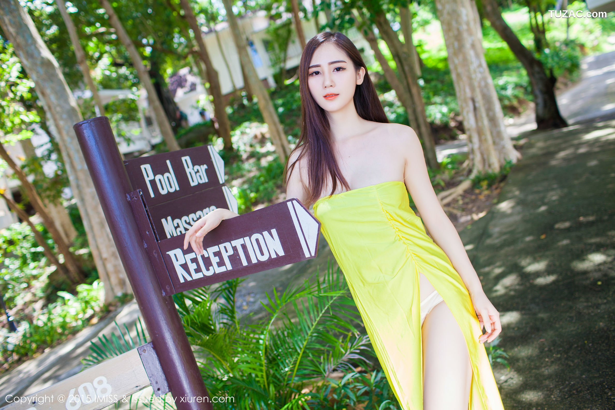 IMiss爱蜜社-041-高挑美女sisy思-4套清新服饰