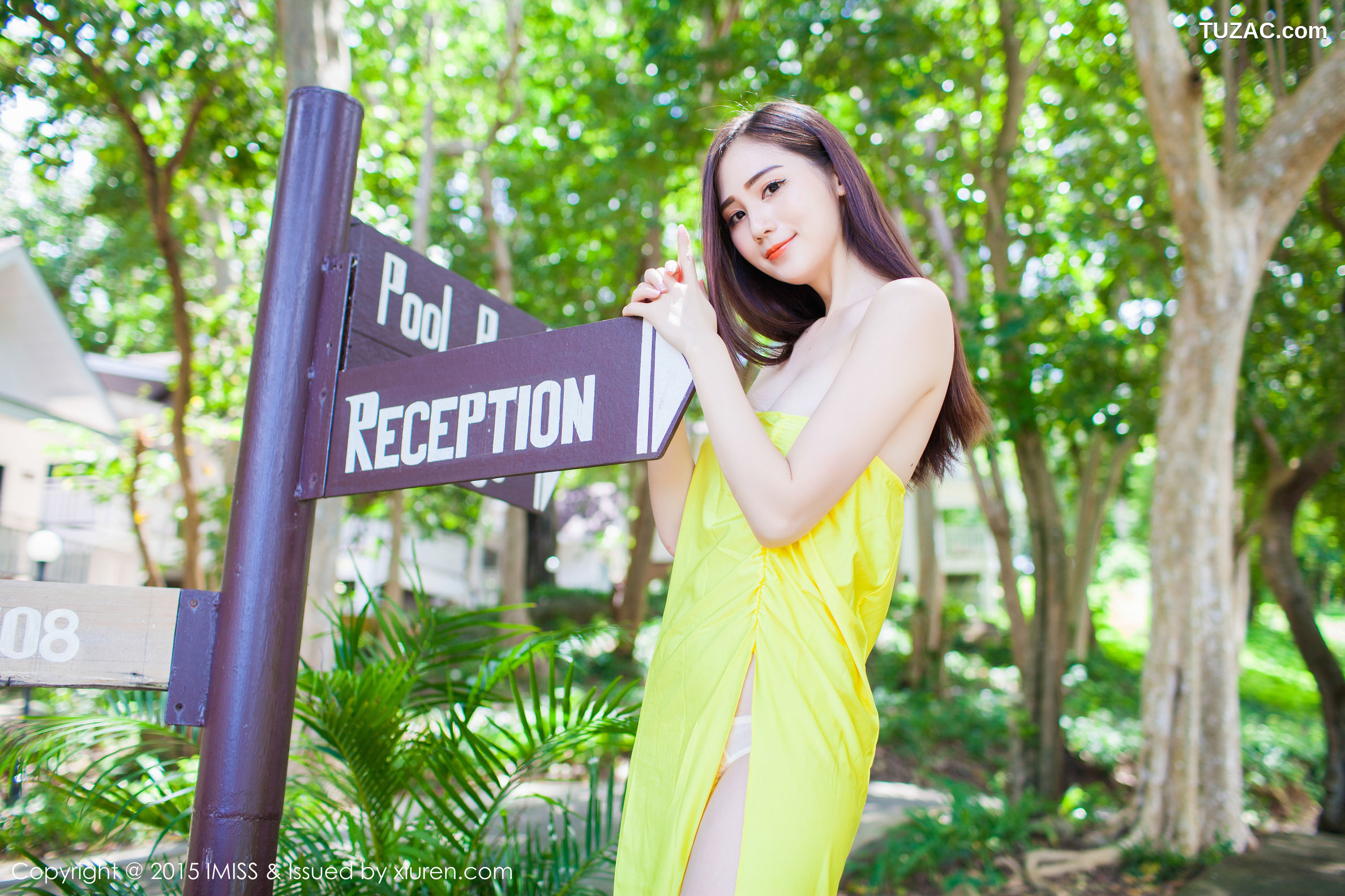 IMiss爱蜜社-041-高挑美女sisy思-4套清新服饰