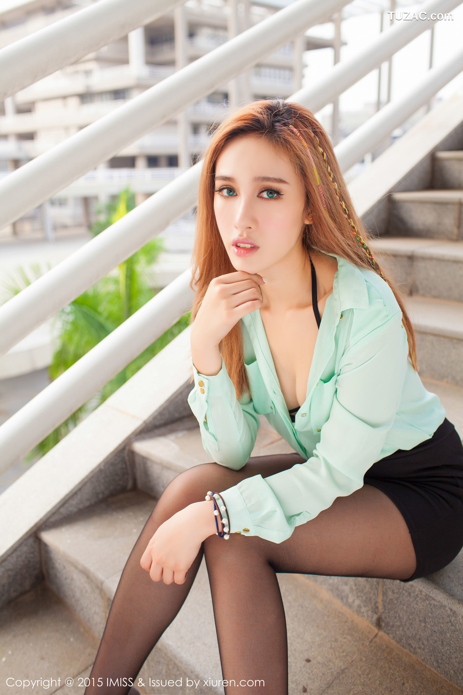 IMiss爱蜜社-050-michi_ho-比基尼-ol丝袜装