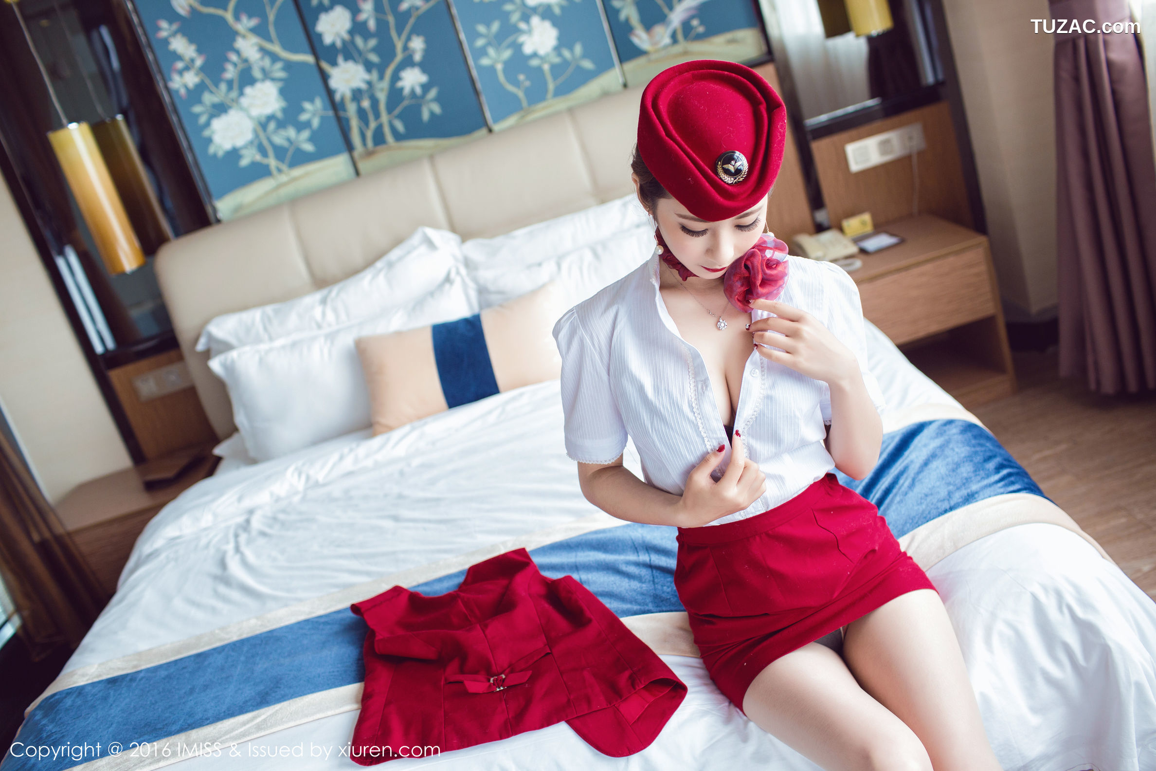 IMiss爱蜜社-082-莉莉lily-兔女郎-空姐制服-死库水湿身系列