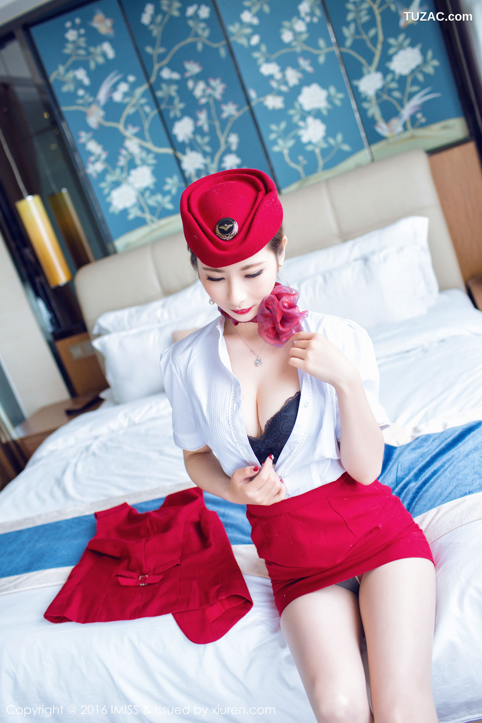 IMiss爱蜜社-082-莉莉lily-兔女郎-空姐制服-死库水湿身系列