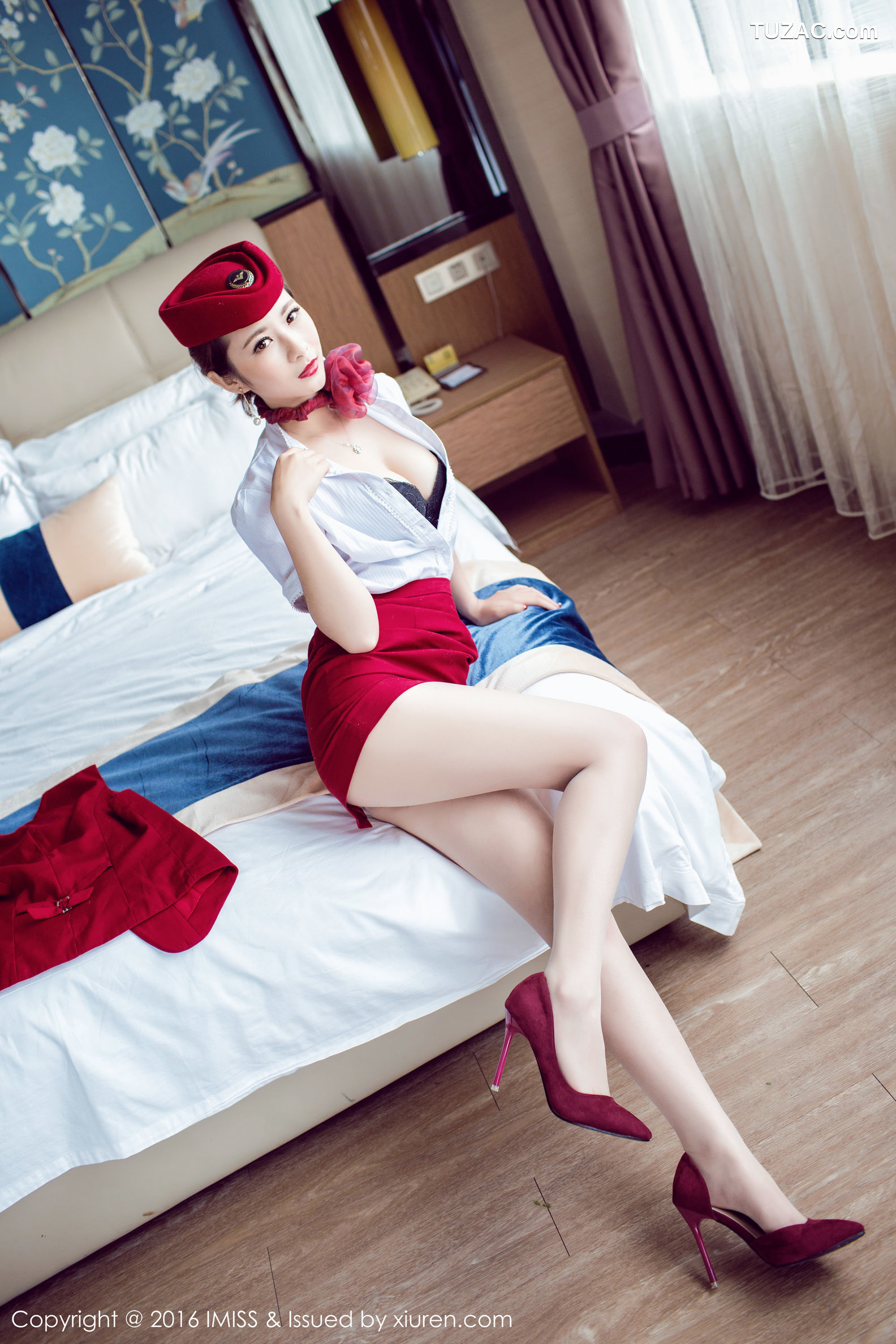 IMiss爱蜜社-082-莉莉lily-兔女郎-空姐制服-死库水湿身系列