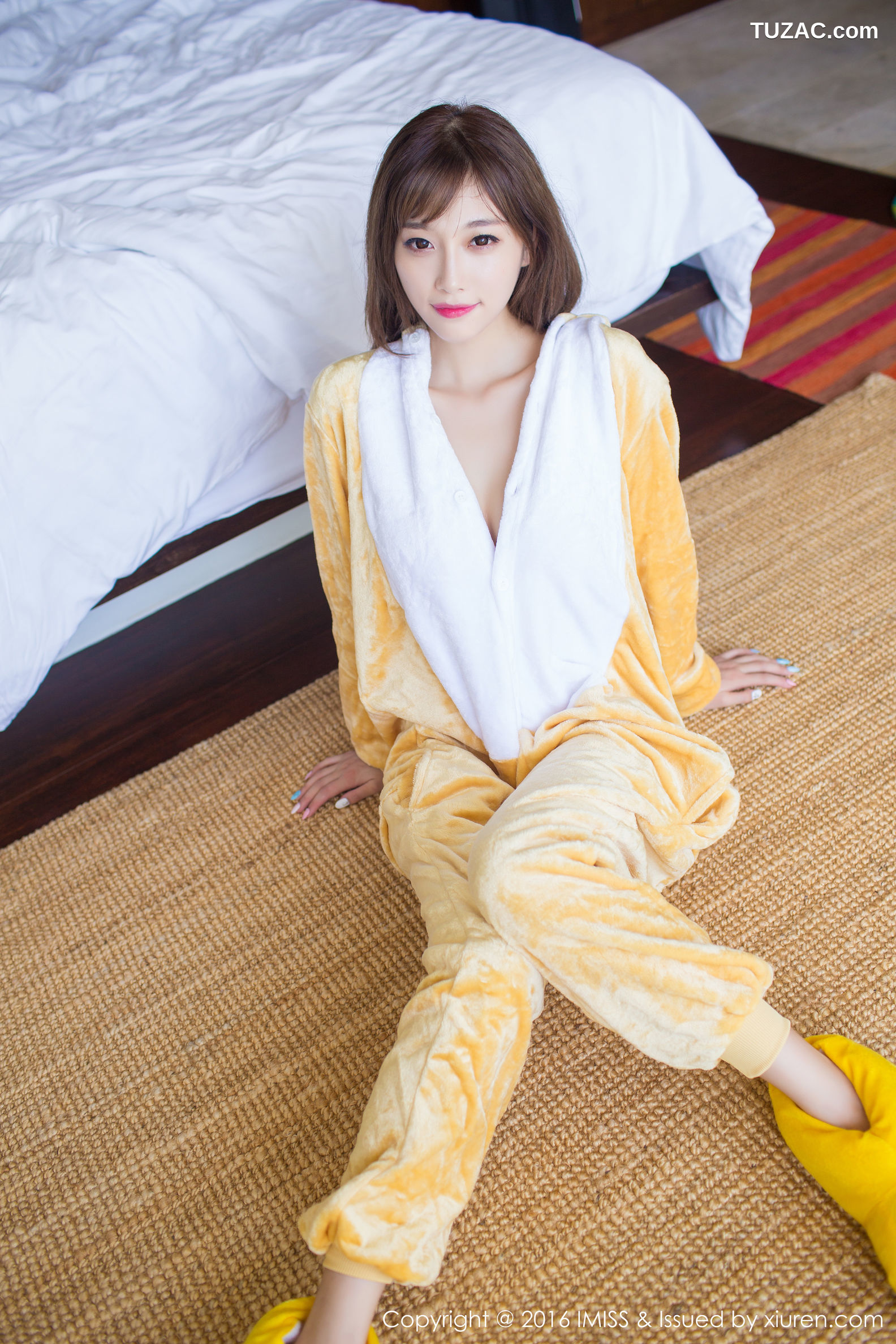 IMiss爱蜜社-136-sugar小甜心cc-美女扮野兽-旗袍与丝袜