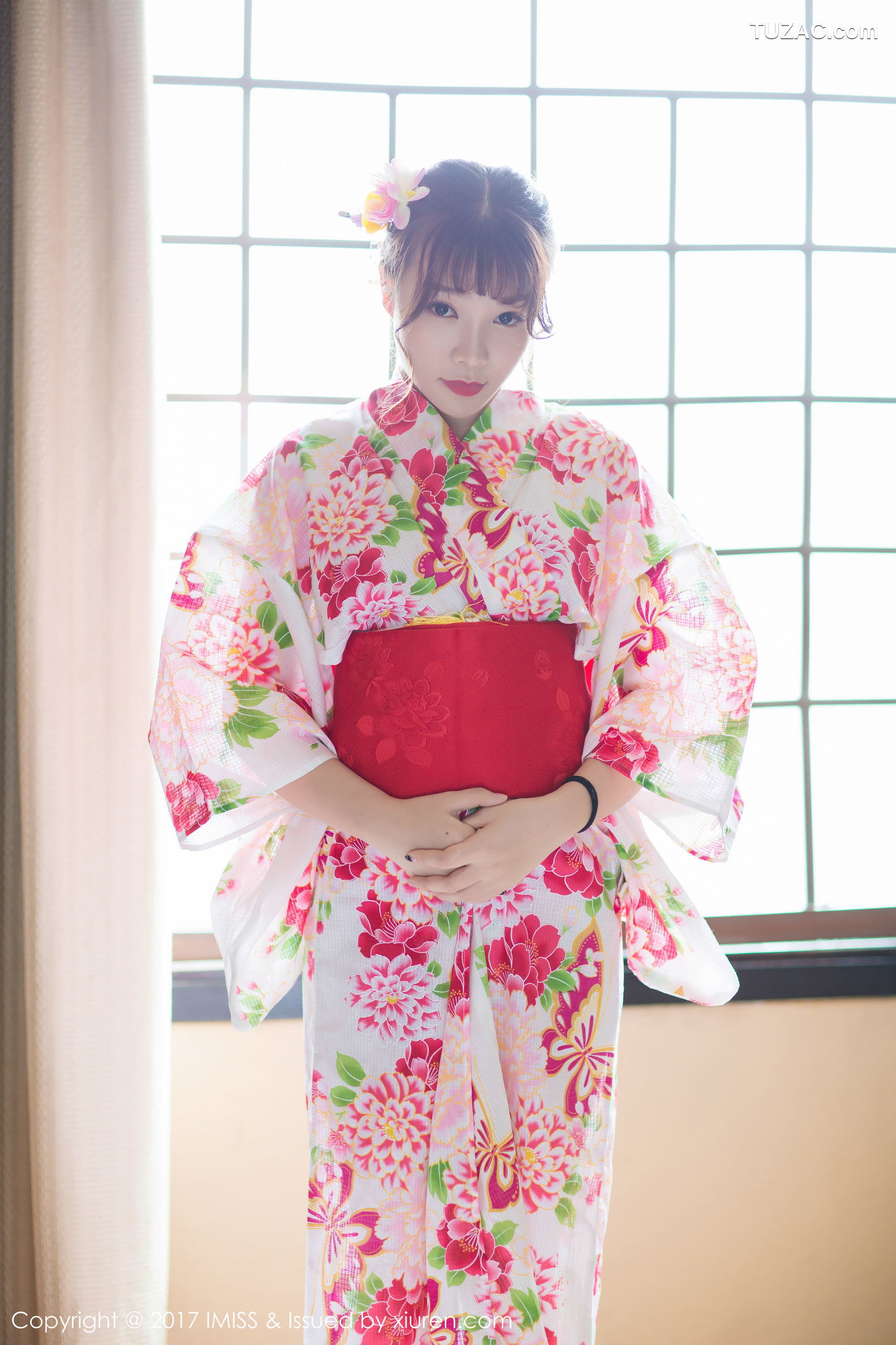 IMiss爱蜜社-170-芝芝booty-日系和服-迷你比基尼