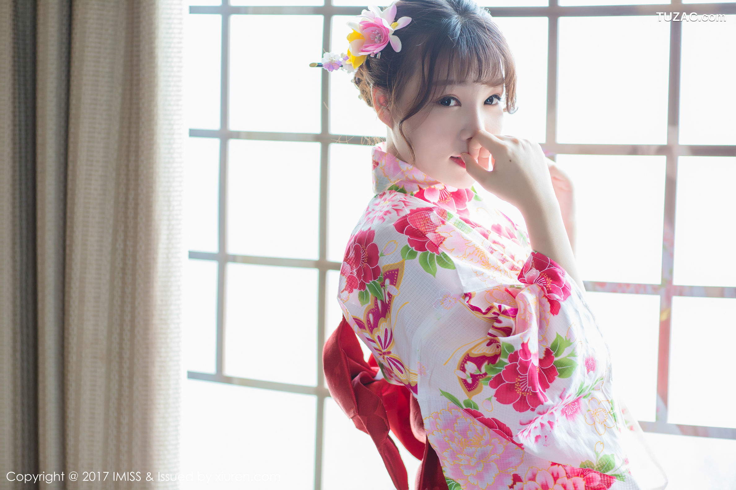 IMiss爱蜜社-170-芝芝booty-日系和服-迷你比基尼