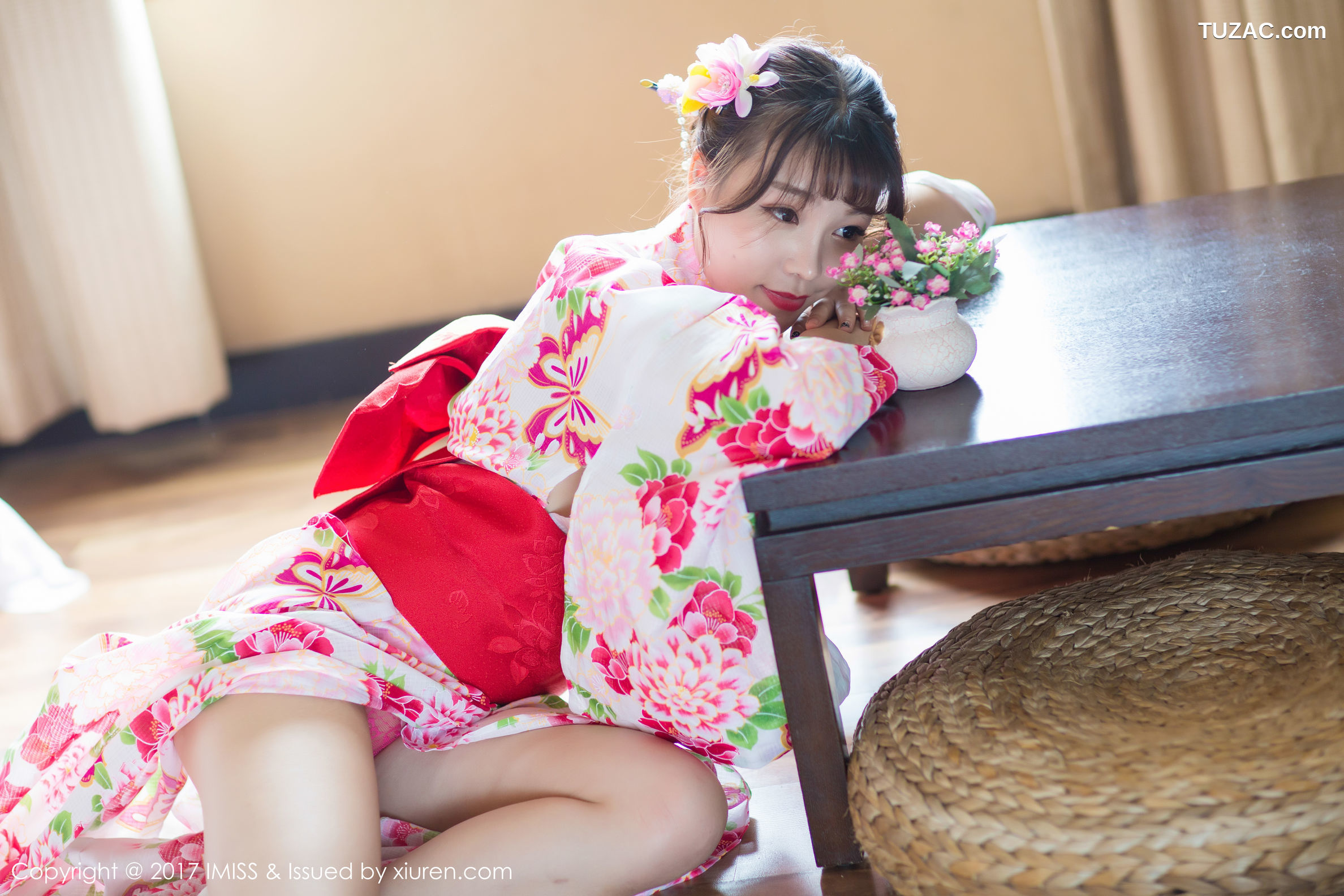 IMiss爱蜜社-170-芝芝booty-日系和服-迷你比基尼