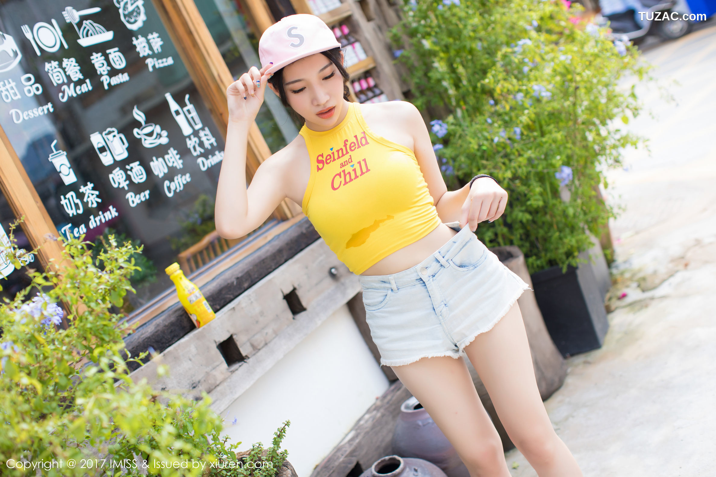 IMiss爱蜜社-180-小狐狸Sica-户外牛仔短裤系列