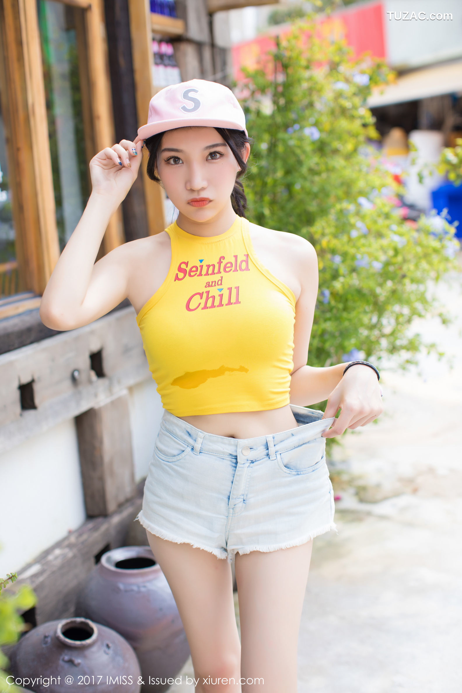 IMiss爱蜜社-180-小狐狸Sica-户外牛仔短裤系列