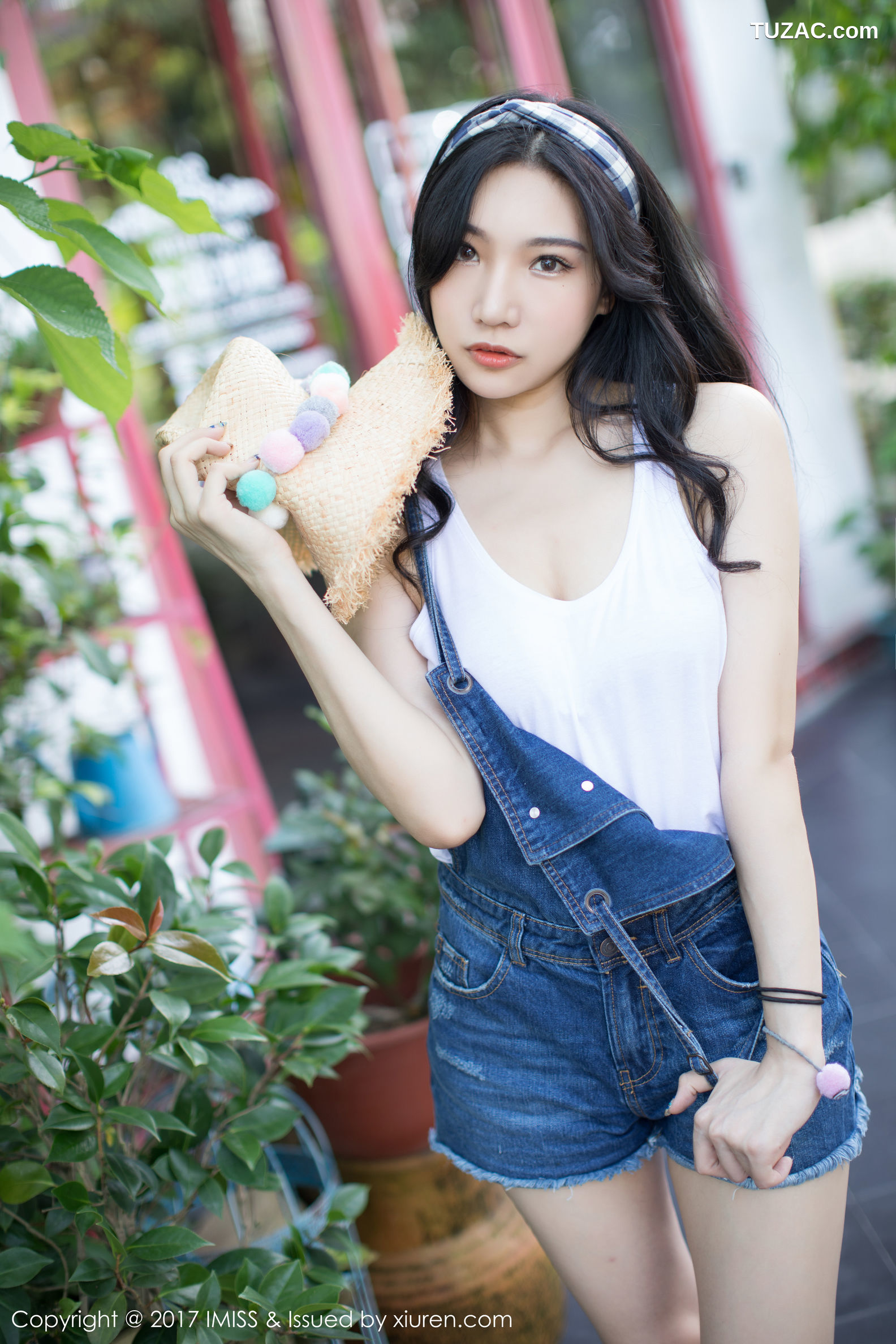 IMiss爱蜜社-180-小狐狸Sica-户外牛仔短裤系列