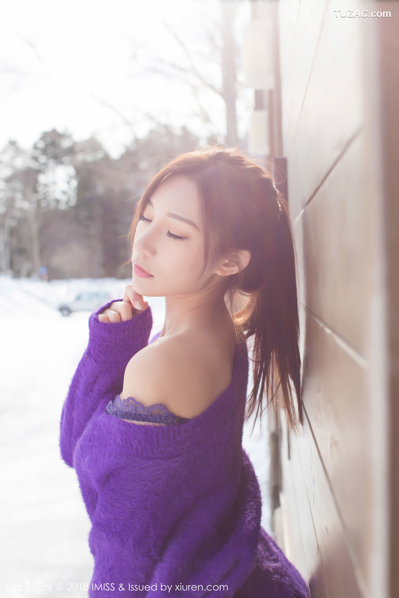 IMiss爱蜜社-261-小狐狸Sica-北海道旅拍-性感内衣