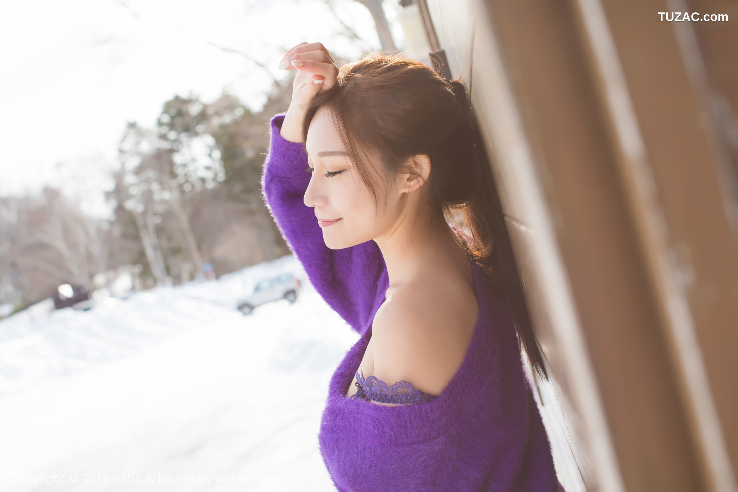 IMiss爱蜜社-261-小狐狸Sica-北海道旅拍-性感内衣