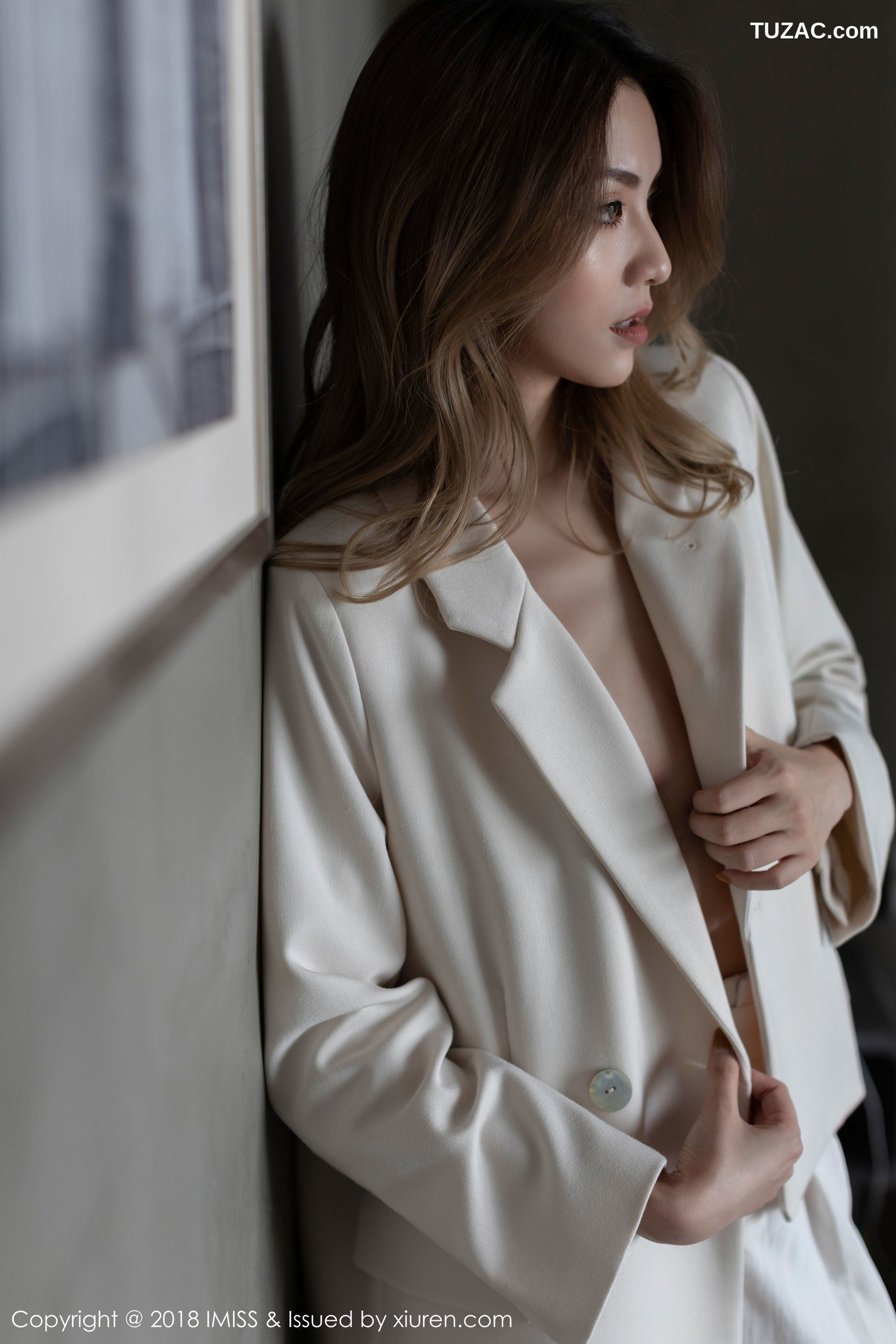 IMiss爱蜜社-304-Arlie-紫色蕾丝内衣