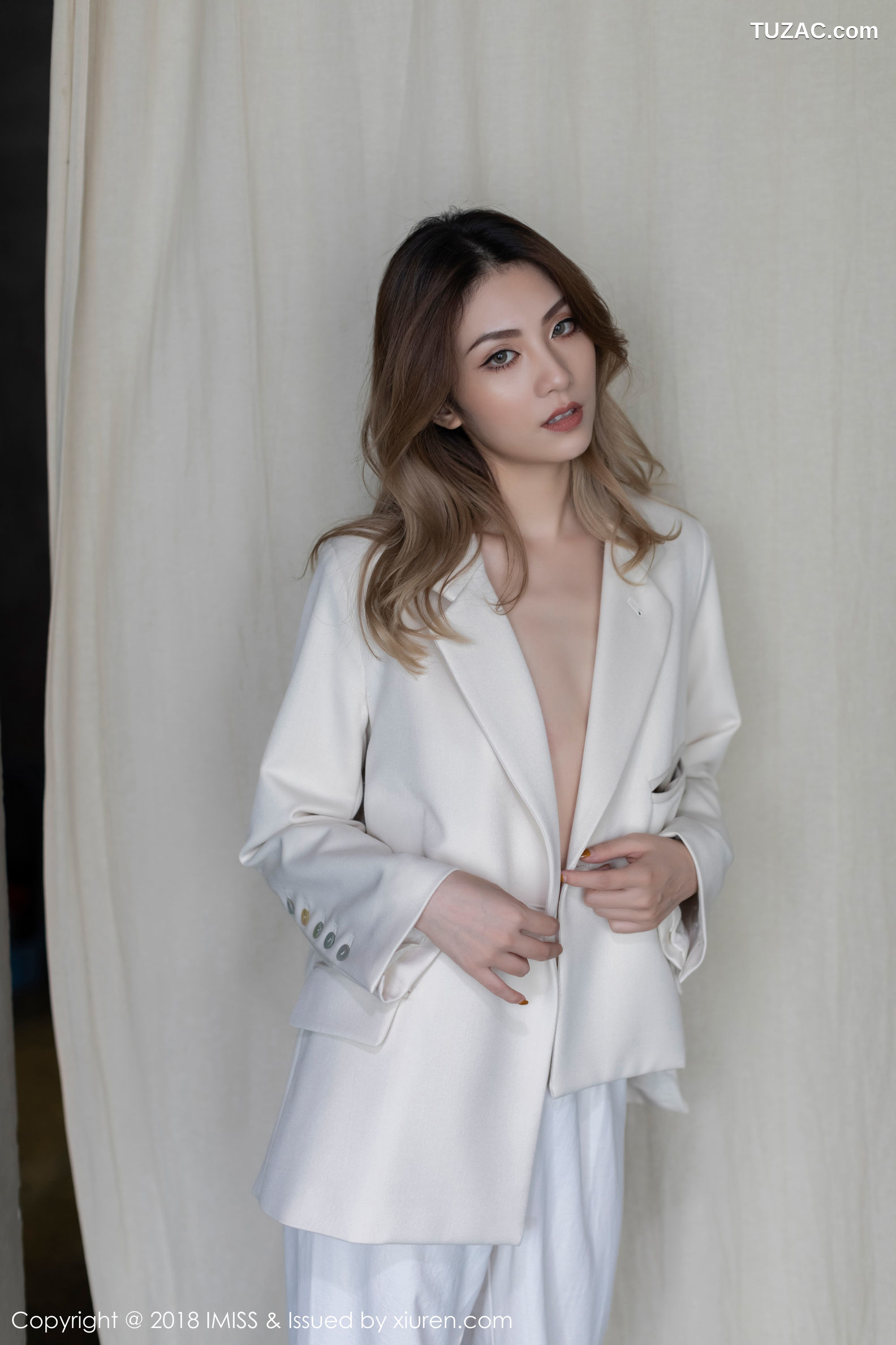 IMiss爱蜜社-304-Arlie-紫色蕾丝内衣