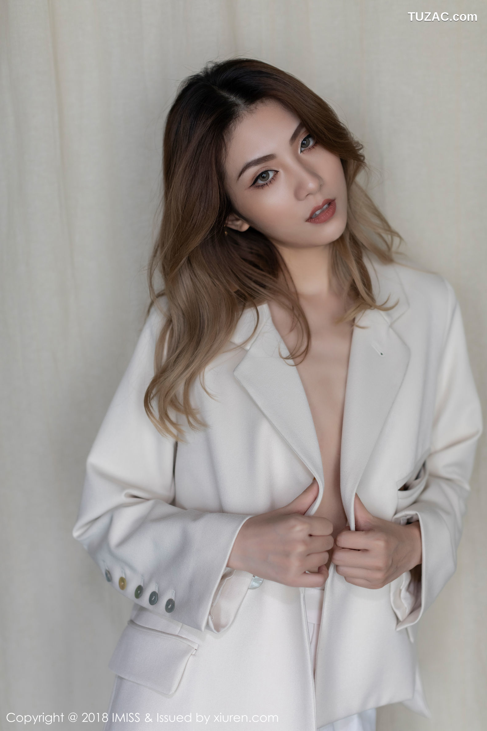 IMiss爱蜜社-304-Arlie-紫色蕾丝内衣