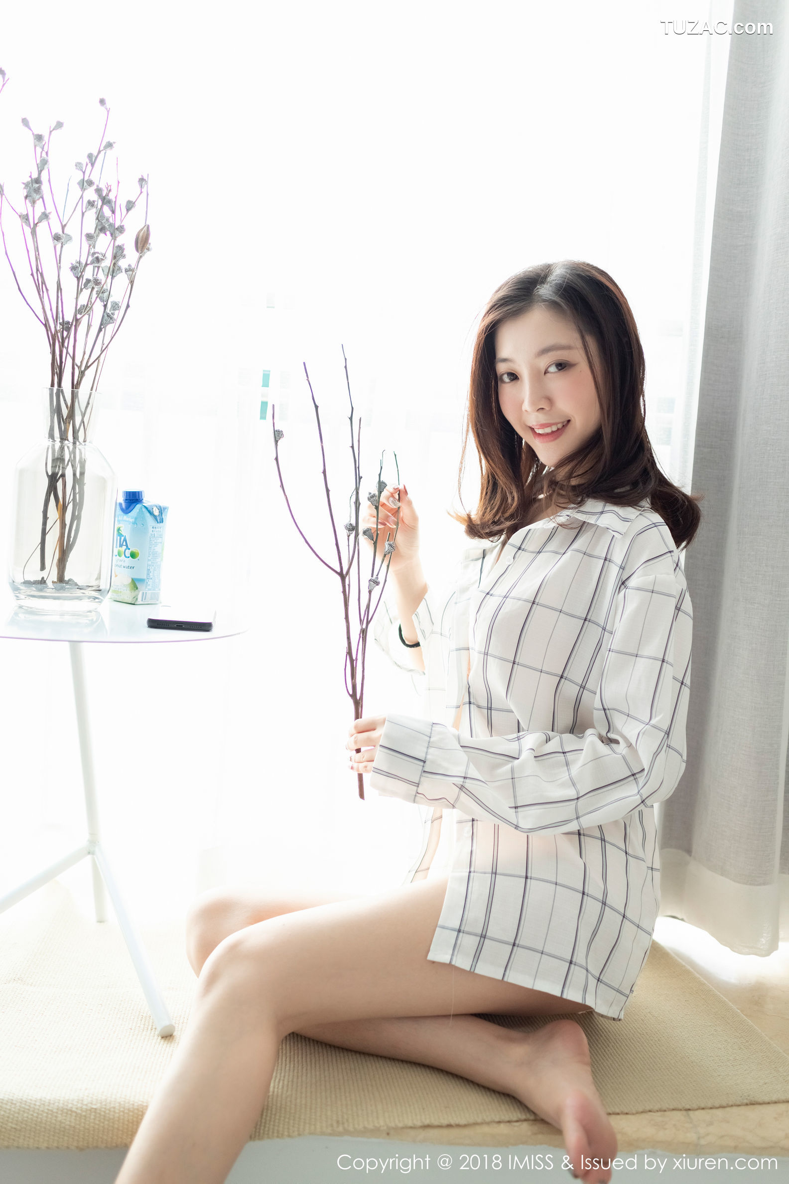 IMiss爱蜜社-308-Miya米雅-性感内衣系列修长美腿