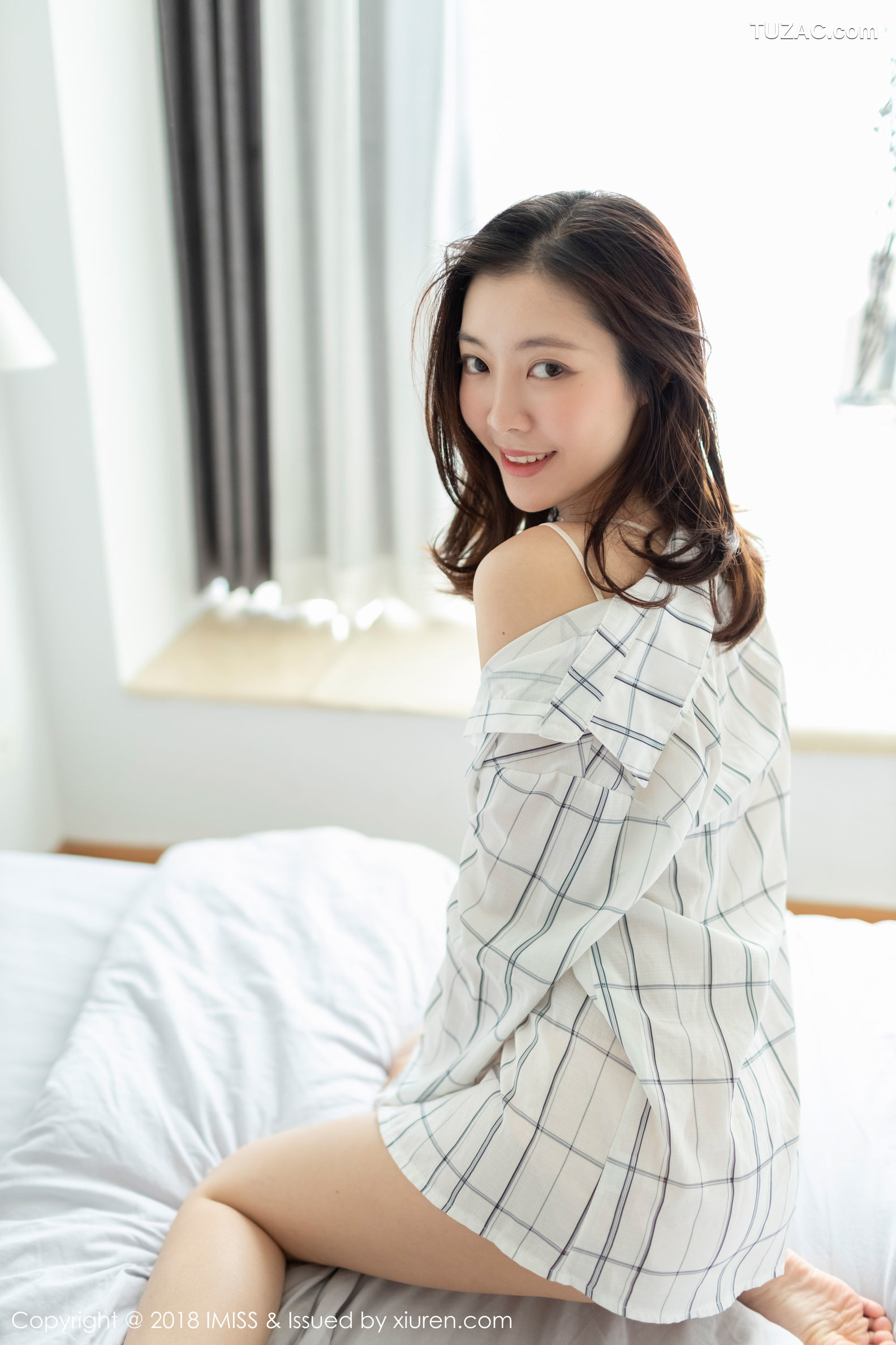 IMiss爱蜜社-308-Miya米雅-性感内衣系列修长美腿