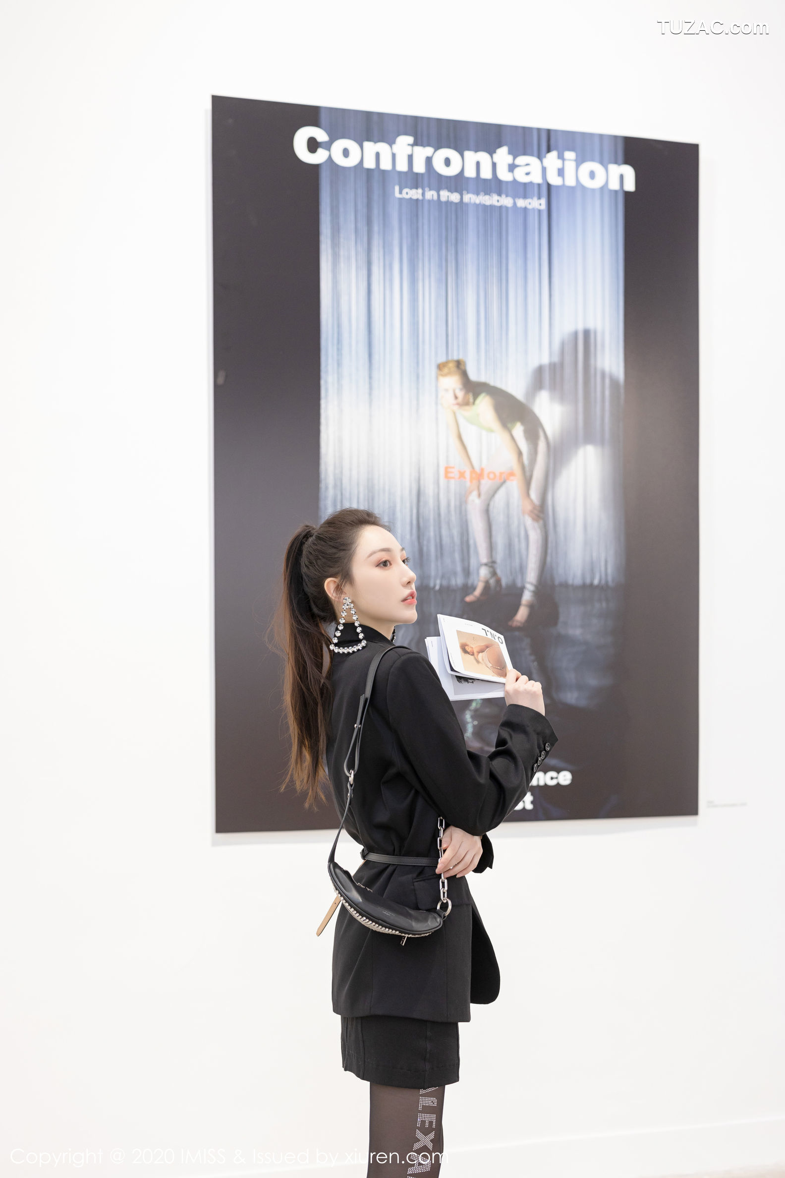 IMiss爱蜜社-443-刘奕宁-明亮空间拍摄主题高挑身材