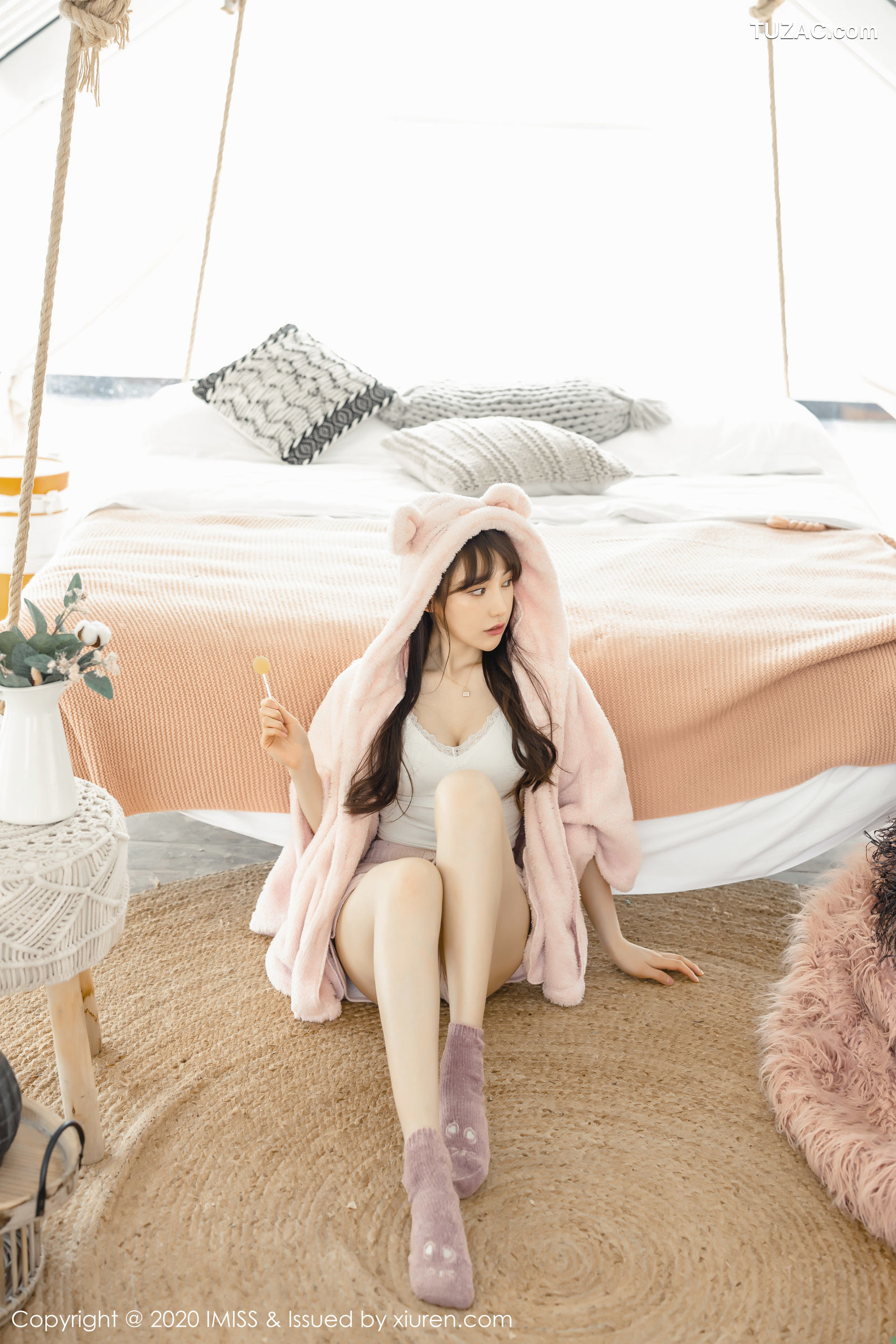 IMiss爱蜜社-457-刘奕宁-超透连身裙性感内衣