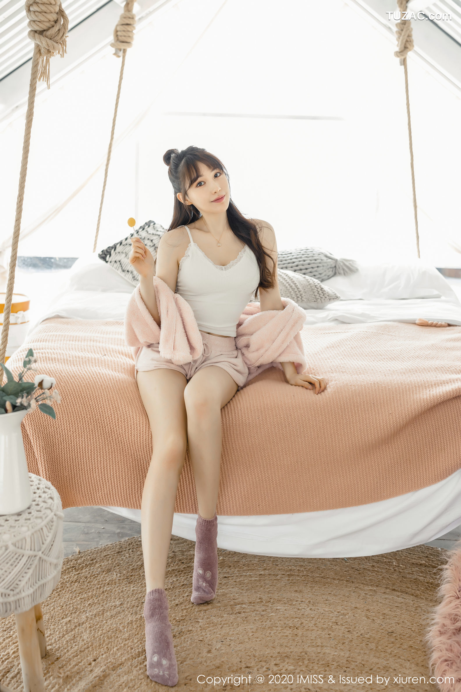 IMiss爱蜜社-457-刘奕宁-超透连身裙性感内衣