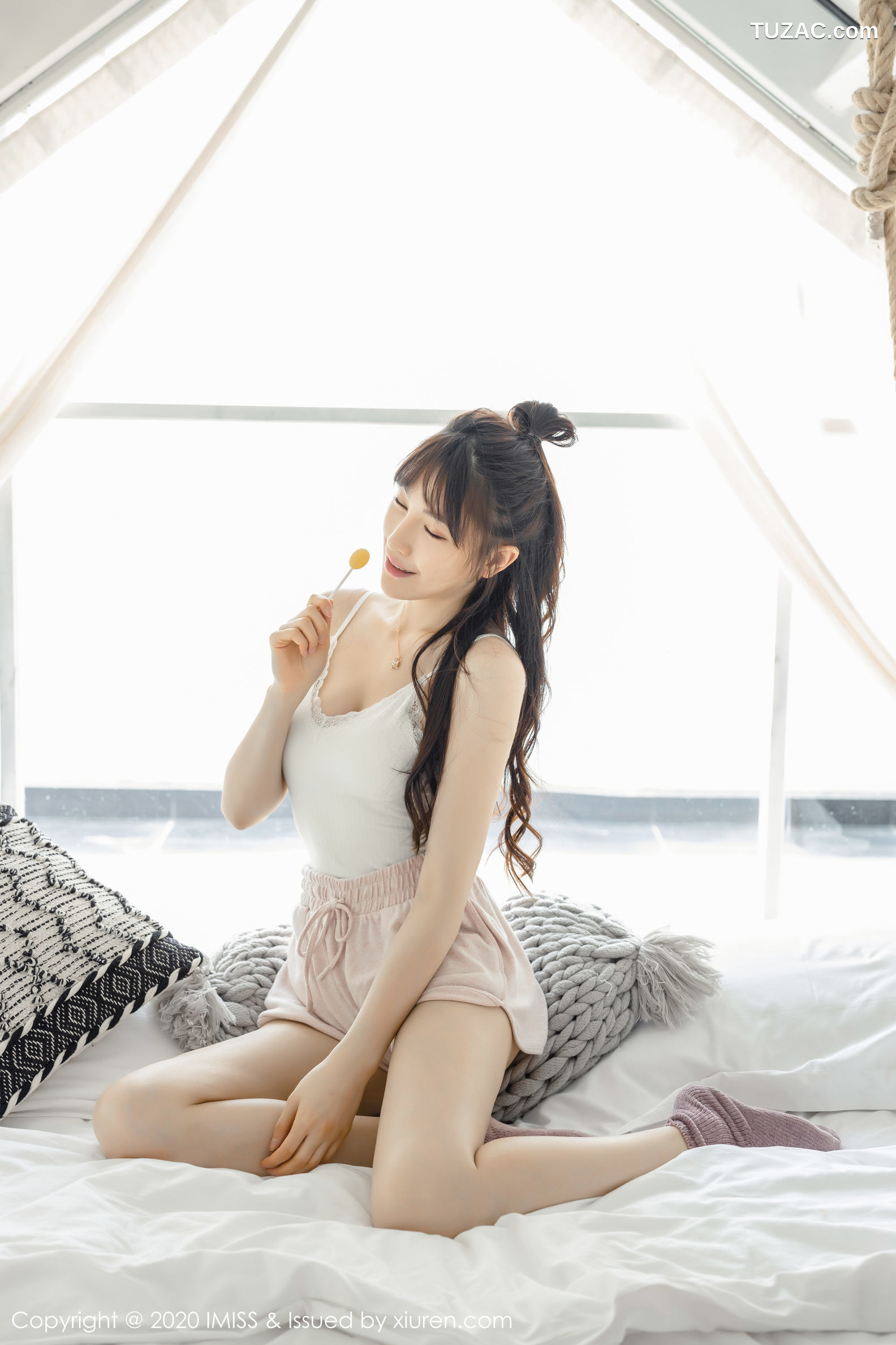 IMiss爱蜜社-457-刘奕宁-超透连身裙性感内衣
