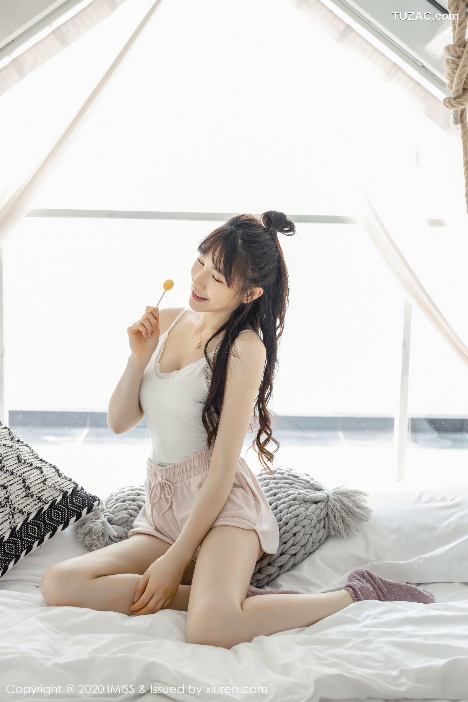 IMiss爱蜜社-457-刘奕宁-超透连身裙性感内衣