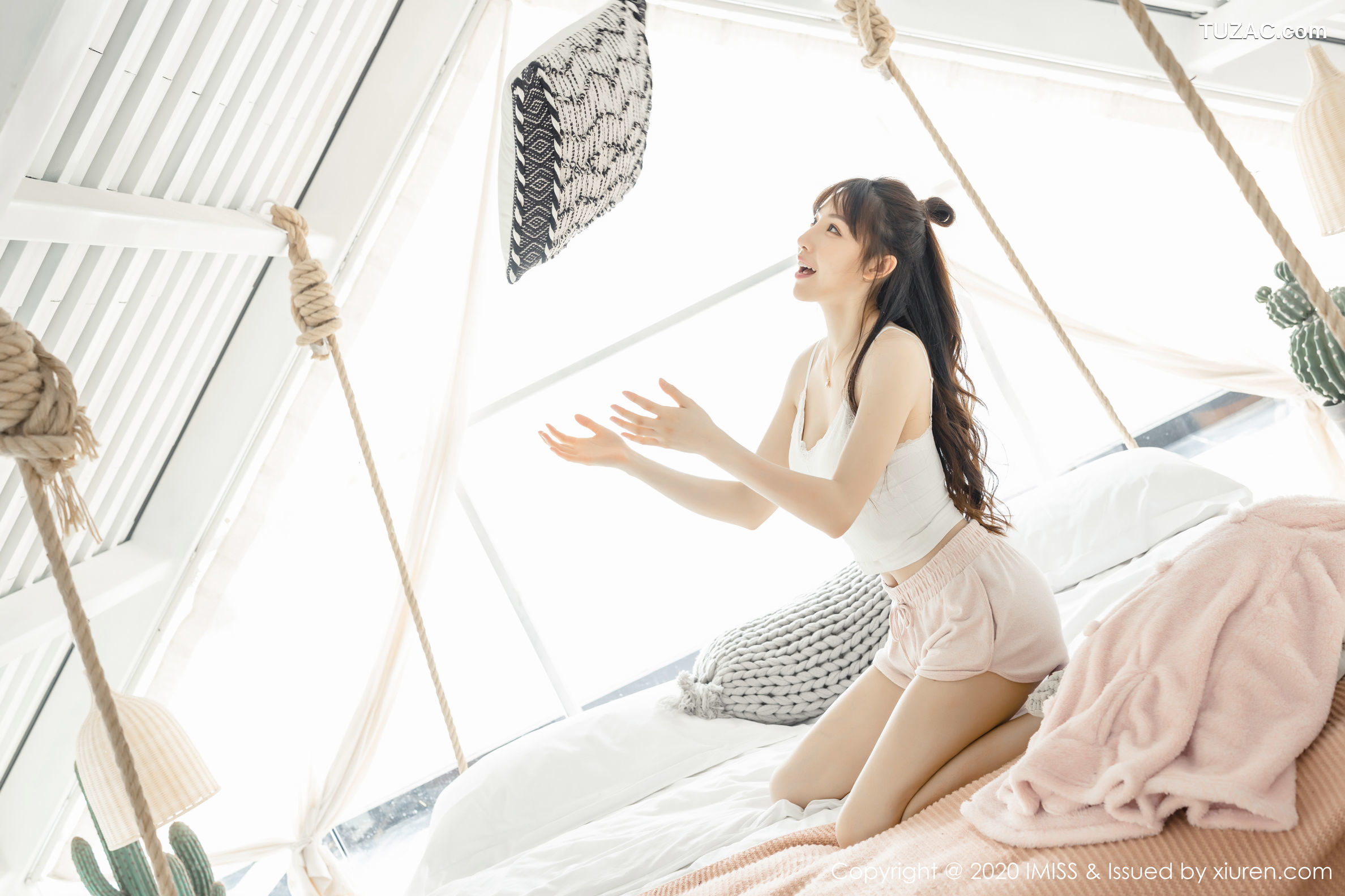 IMiss爱蜜社-457-刘奕宁-超透连身裙性感内衣