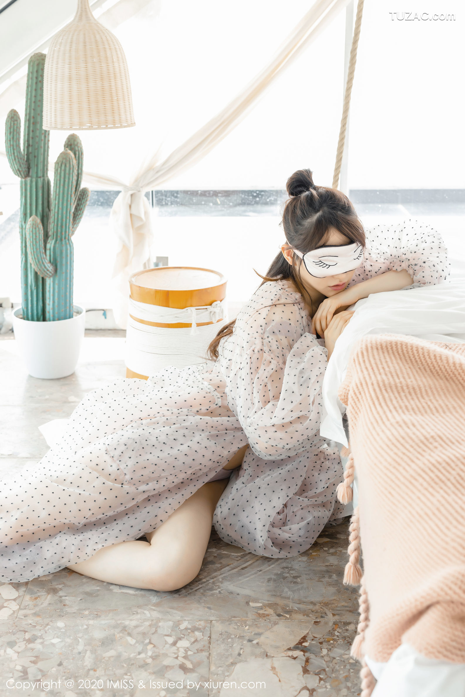 IMiss爱蜜社-457-刘奕宁-超透连身裙性感内衣