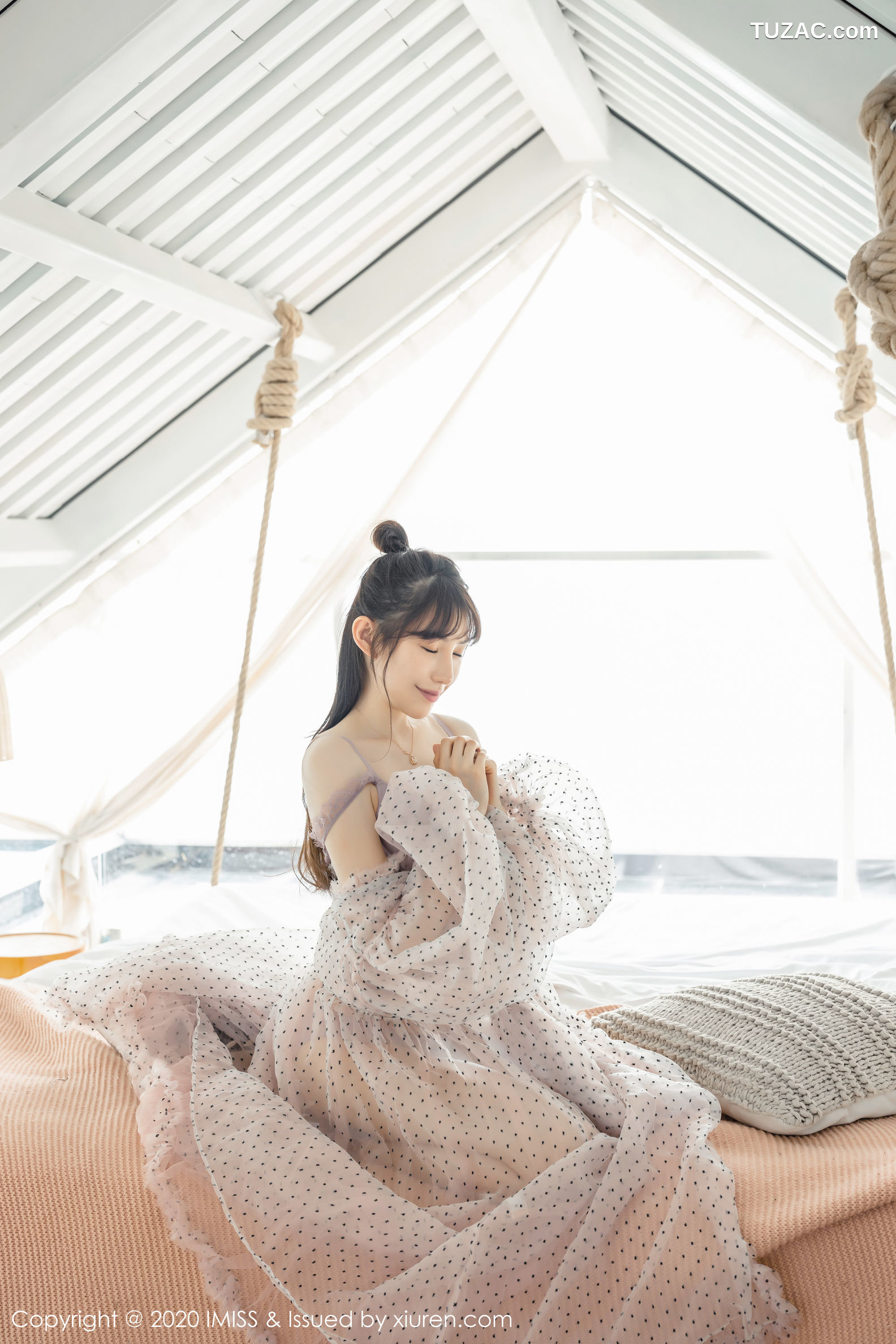 IMiss爱蜜社-457-刘奕宁-超透连身裙性感内衣