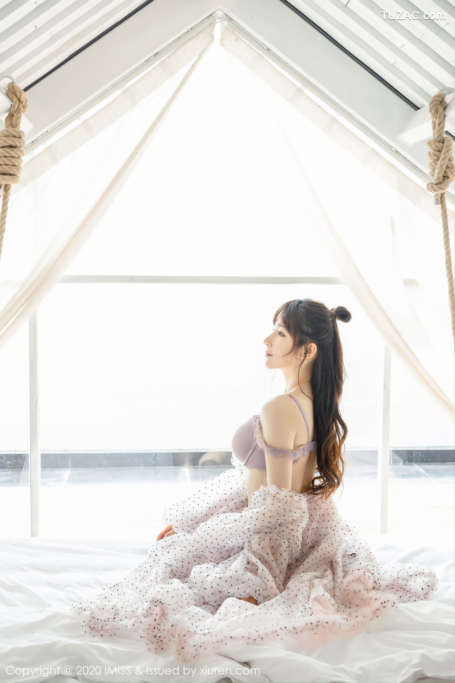 IMiss爱蜜社-457-刘奕宁-超透连身裙性感内衣