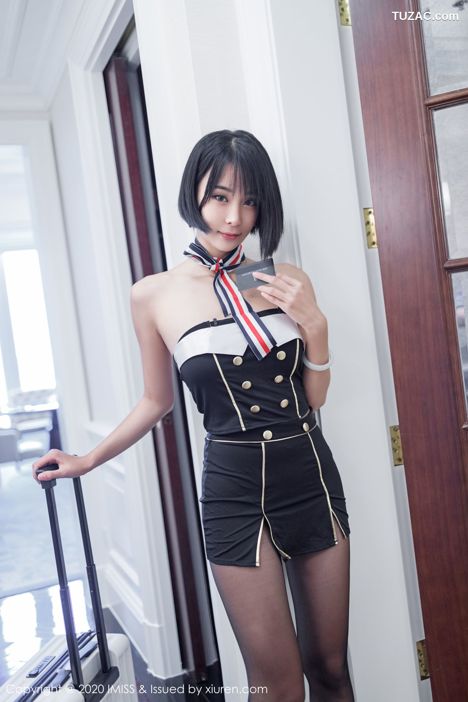 IMiss爱蜜社-461-蓝夏Akasha-宾馆跟随剧情带子内衣豪乳诱惑