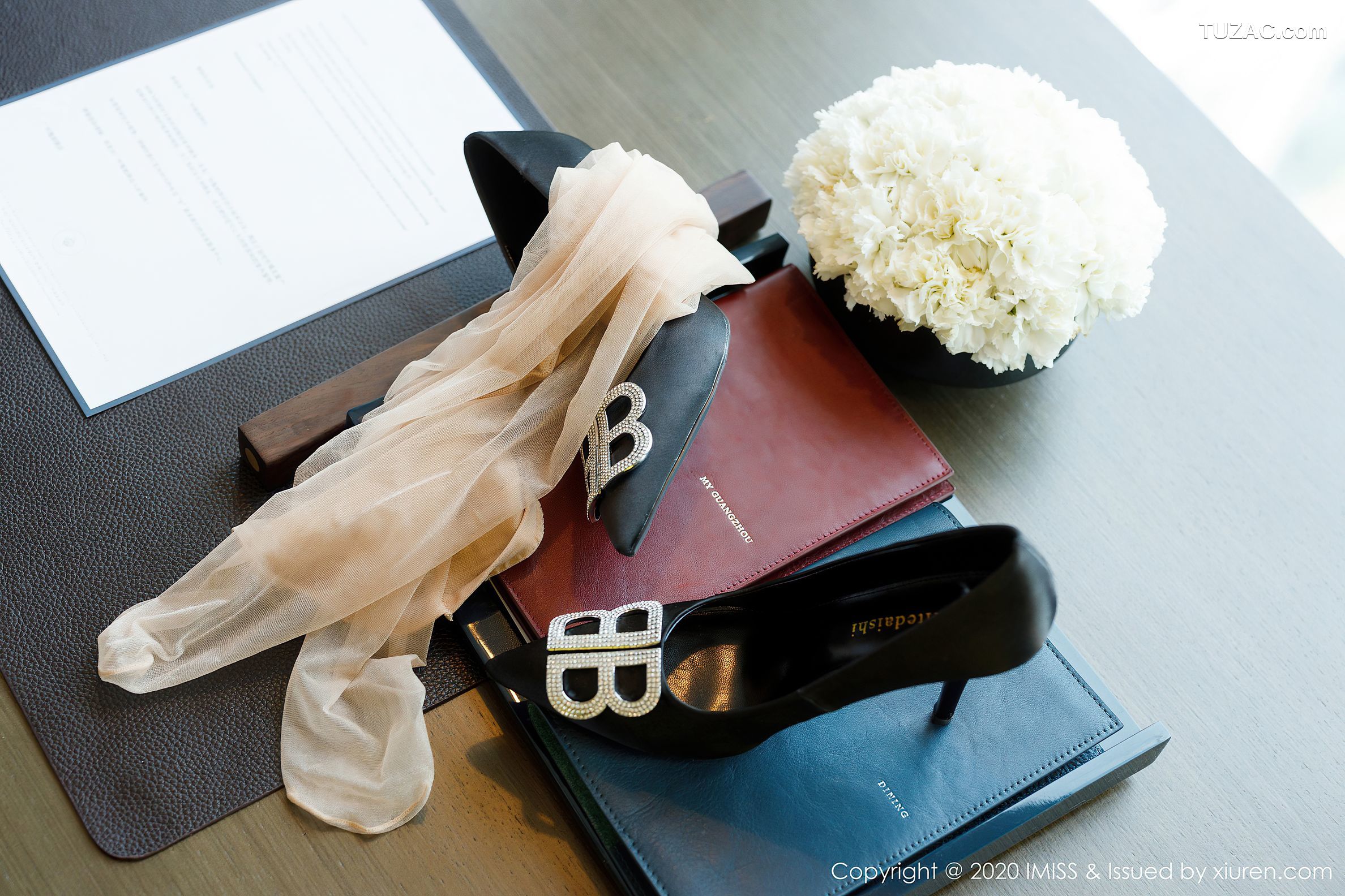 IMiss爱蜜社-471-小热巴-经典职业秘书装性感内衣