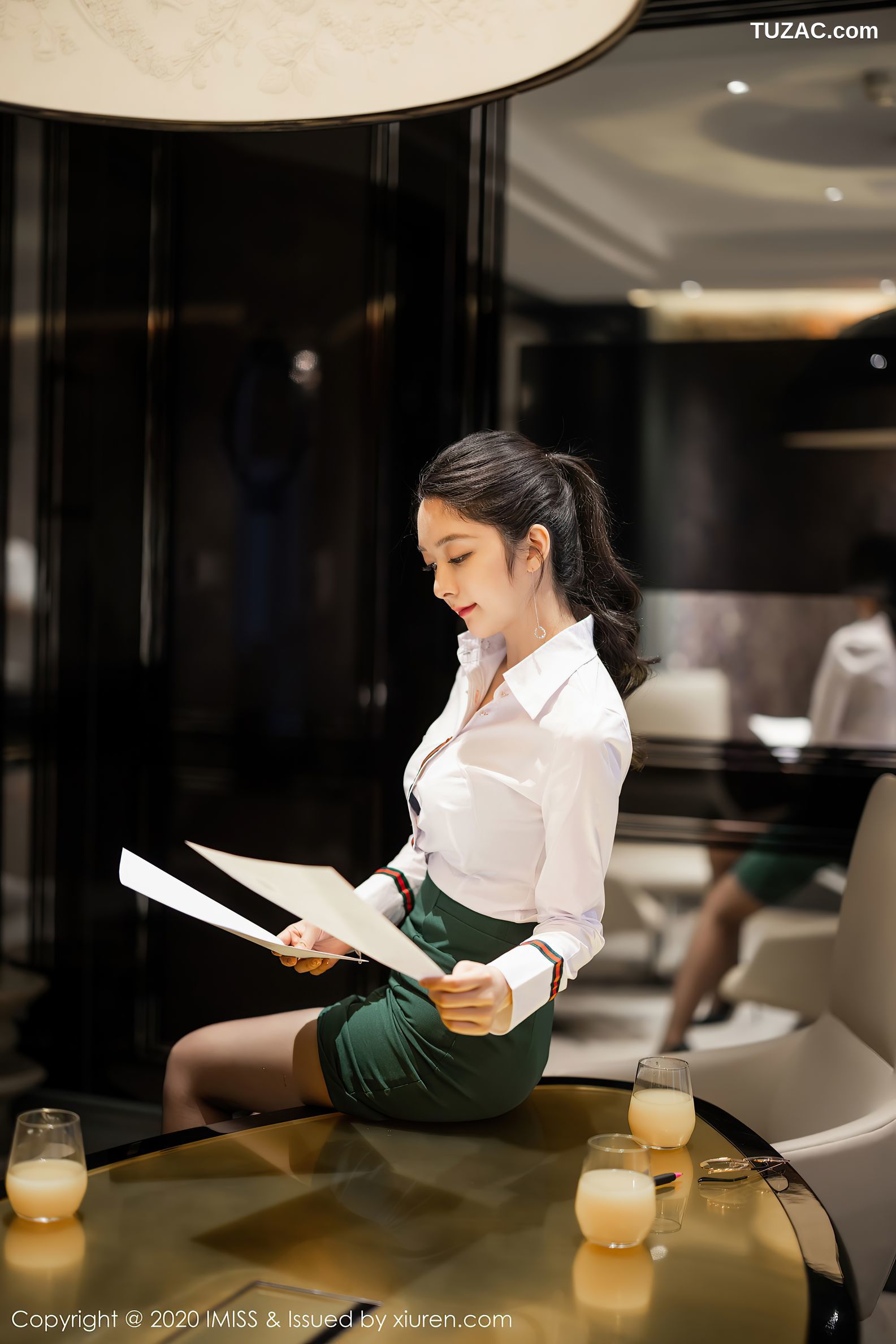 IMiss爱蜜社-521-angela小热巴-都市风格的职业ol系列