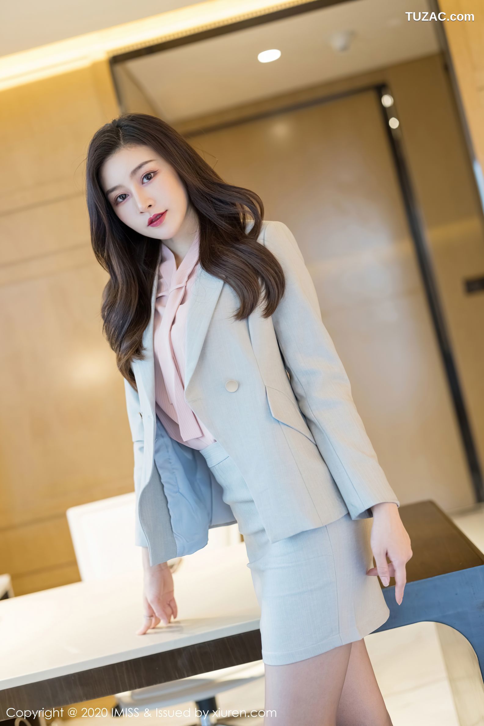 IMiss爱蜜社-538-vanessa-性感ol写真