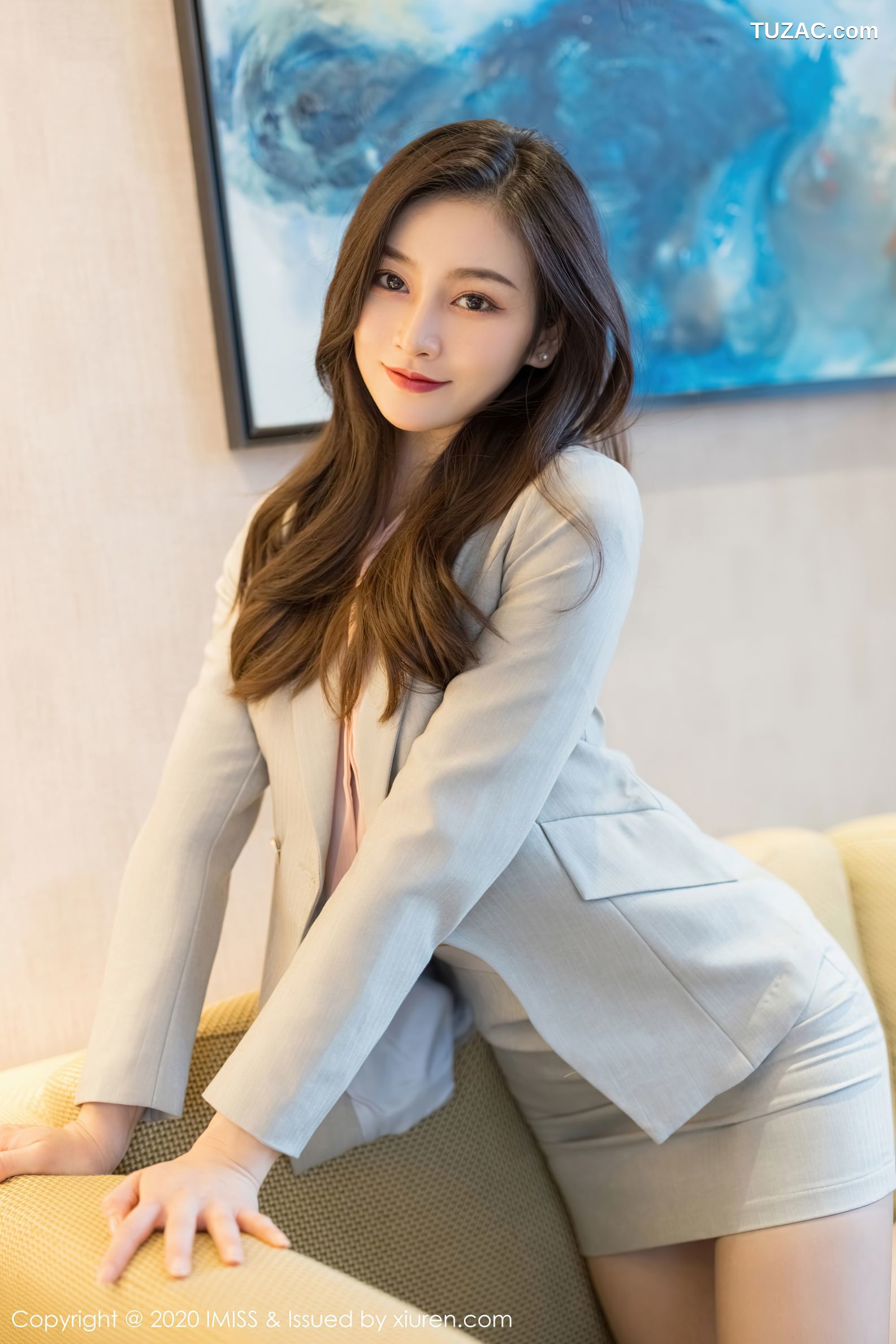 IMiss爱蜜社-538-vanessa-性感ol写真