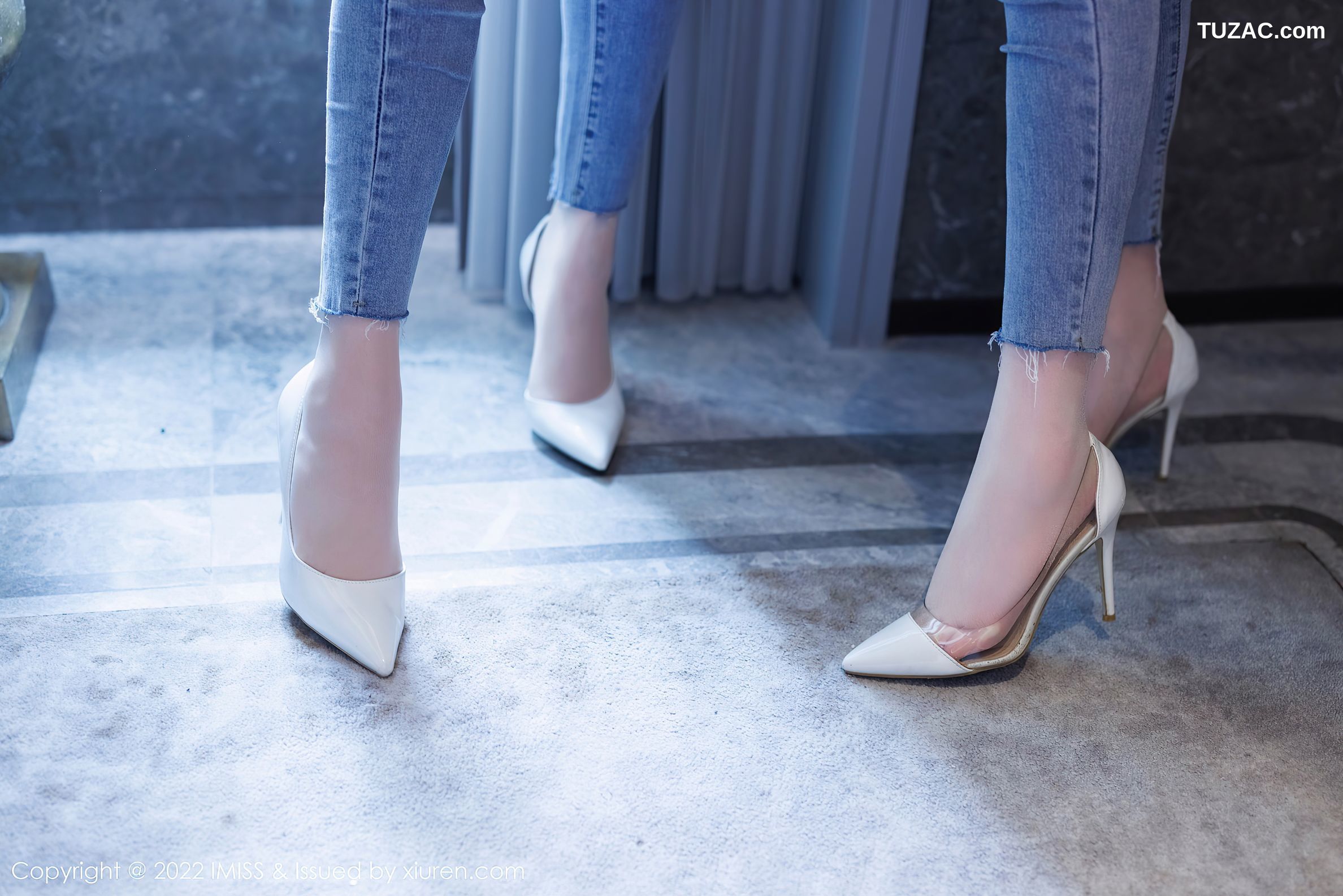 IMiss爱蜜社-697-Lavinia肉肉-LindaLinda-模特合集-吊带衫牛仔裤性感内衣-2022.09.08