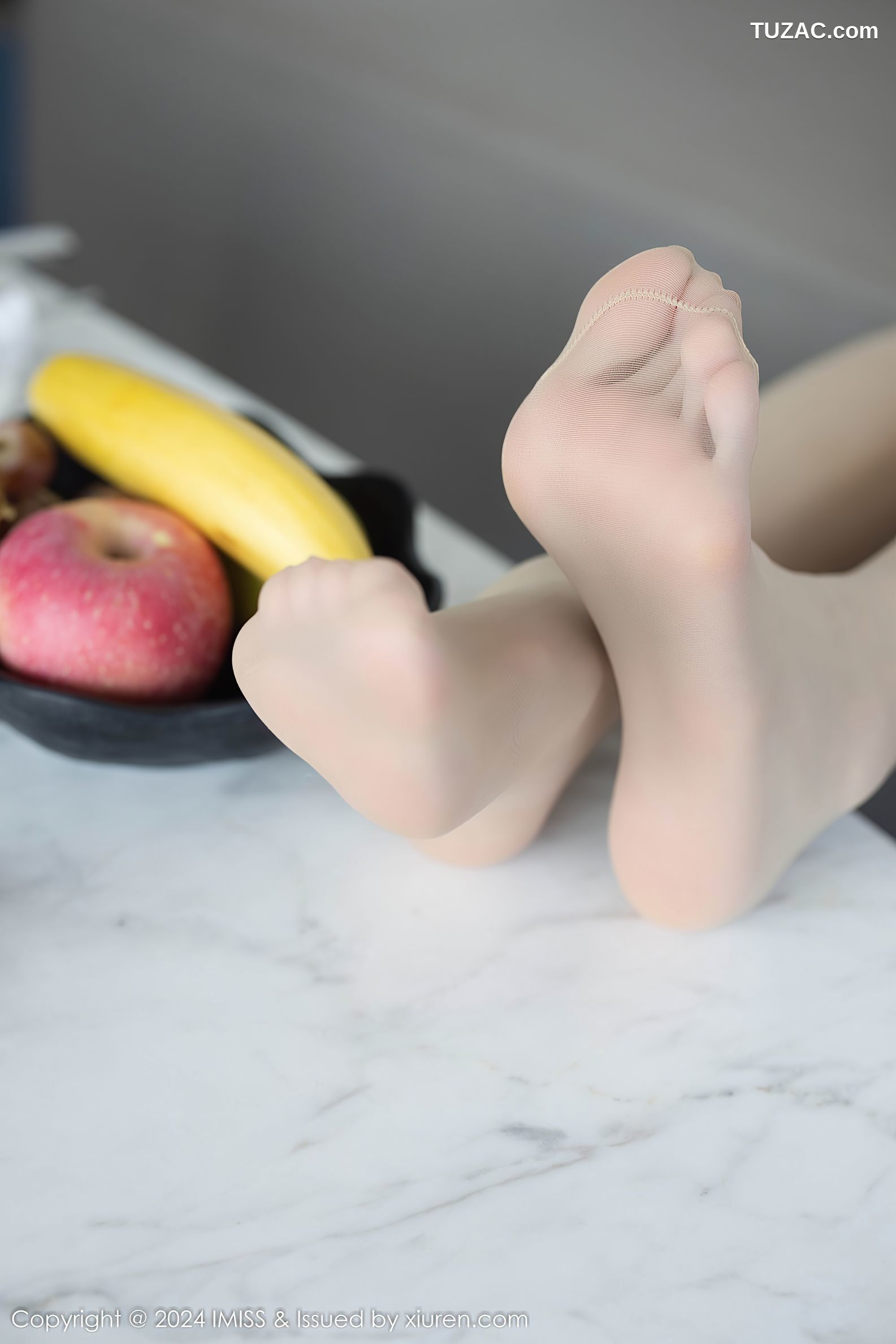 IMiss爱蜜社-780-泥鳅鳅-黑白裙装肉色内衣-2024.12.25