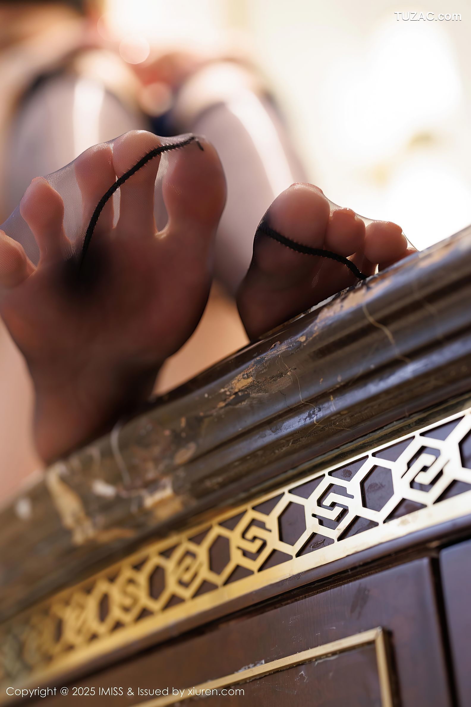 IMiss爱蜜社-791-许诺Sabrina-紫色旗袍魅惑黑丝-2025.05.21