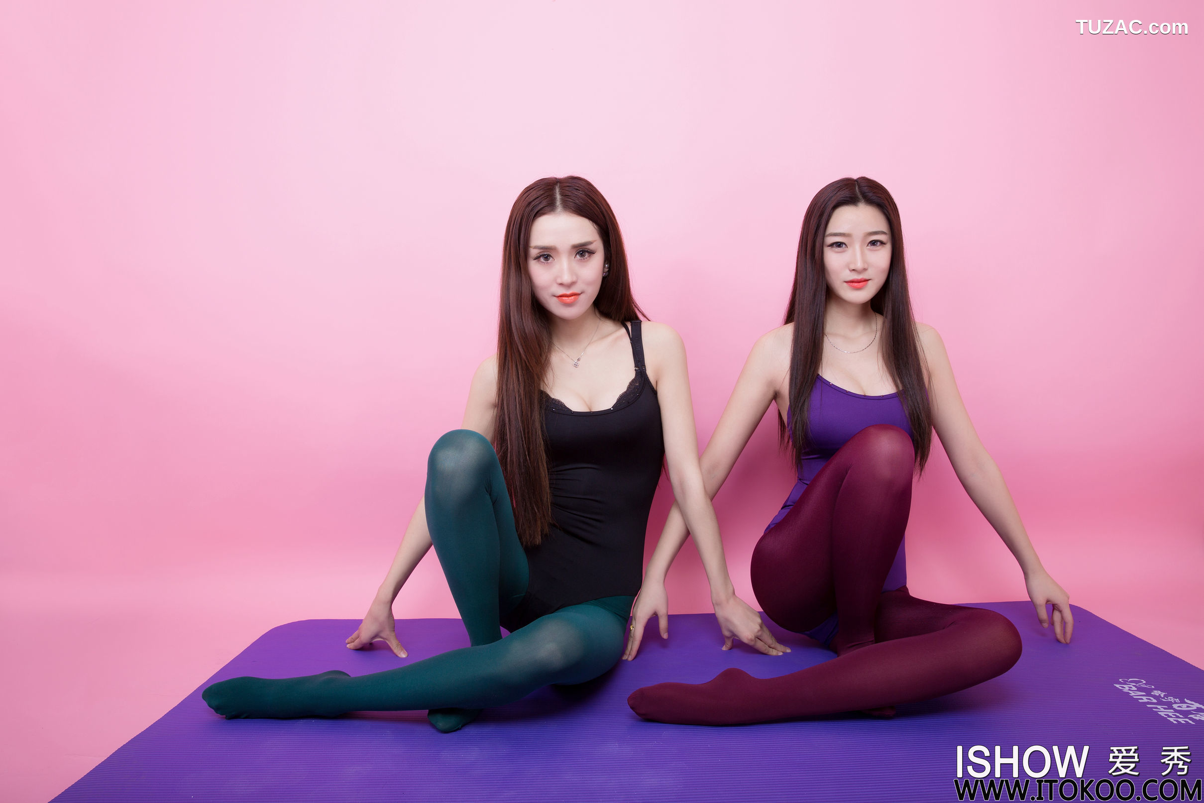 IShow爱秀-028-小汝Ruby＆小煜CC-《可爱体操服》-2016-02-01