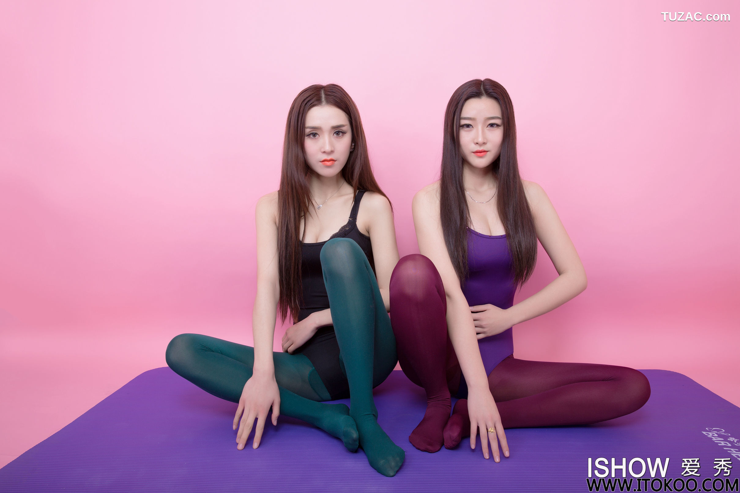 IShow爱秀-028-小汝Ruby＆小煜CC-《可爱体操服》-2016-02-01