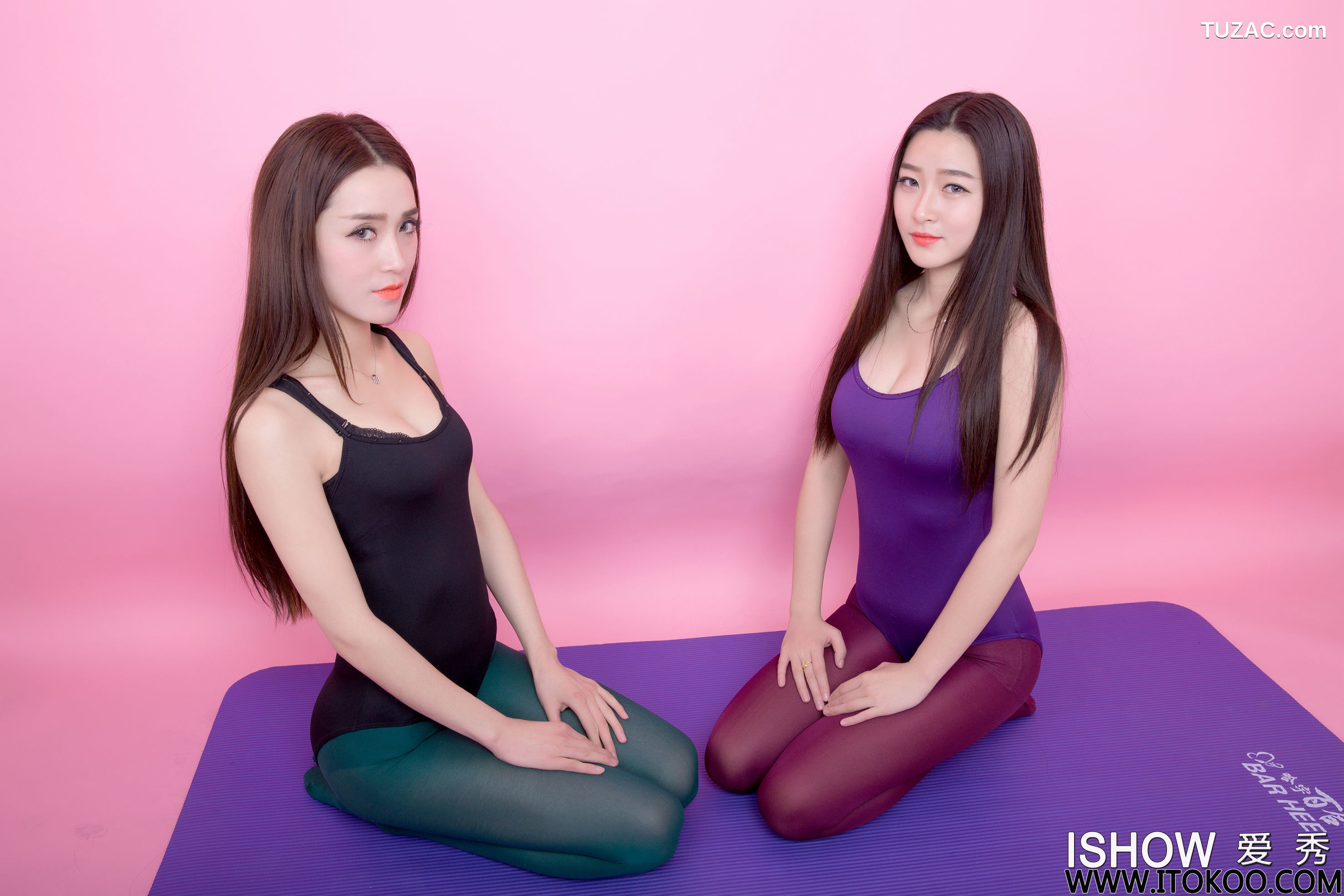 IShow爱秀-028-小汝Ruby＆小煜CC-《可爱体操服》-2016-02-01