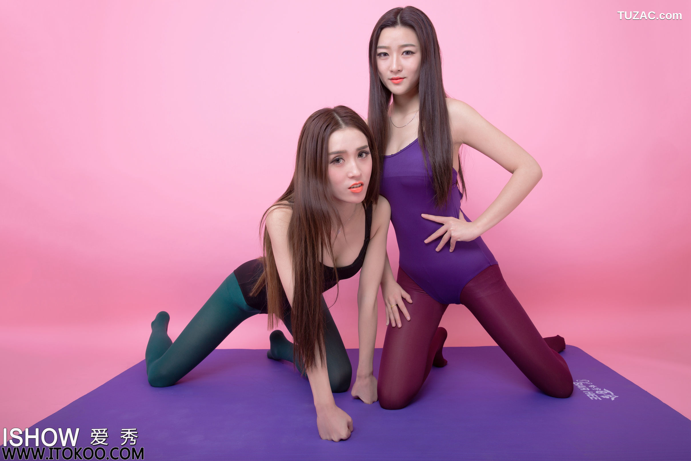 IShow爱秀-028-小汝Ruby＆小煜CC-《可爱体操服》-2016-02-01