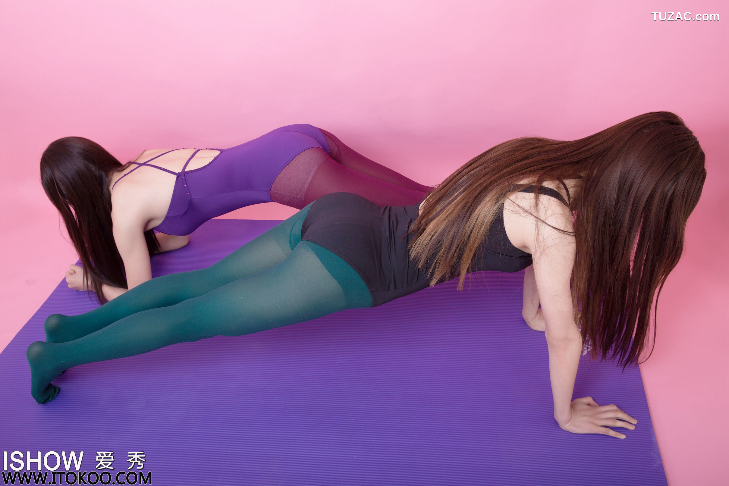 IShow爱秀-028-小汝Ruby＆小煜CC-《可爱体操服》-2016-02-01